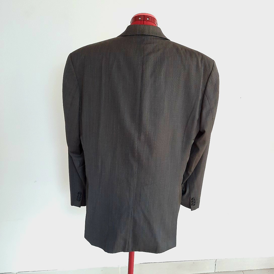 Veste Homme gris foncé Pierre Balmain classique chic T 50 Très bon état - Vue 2 - 
