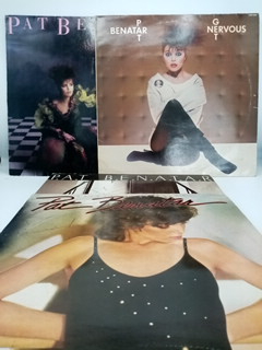 LOTS ALBUMS 33T, PAT BENATAR État correct - Vue 3 - 