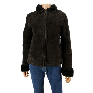 Acheter Veste fourrée marron - Femme - Naf Naf Authentique - Taille M Très bon état - 14,95 € Veste fourrée marron - Femme - Naf Naf Authentique - Taille M Très bon état - reconditionné disponible sur Label Emmaüs