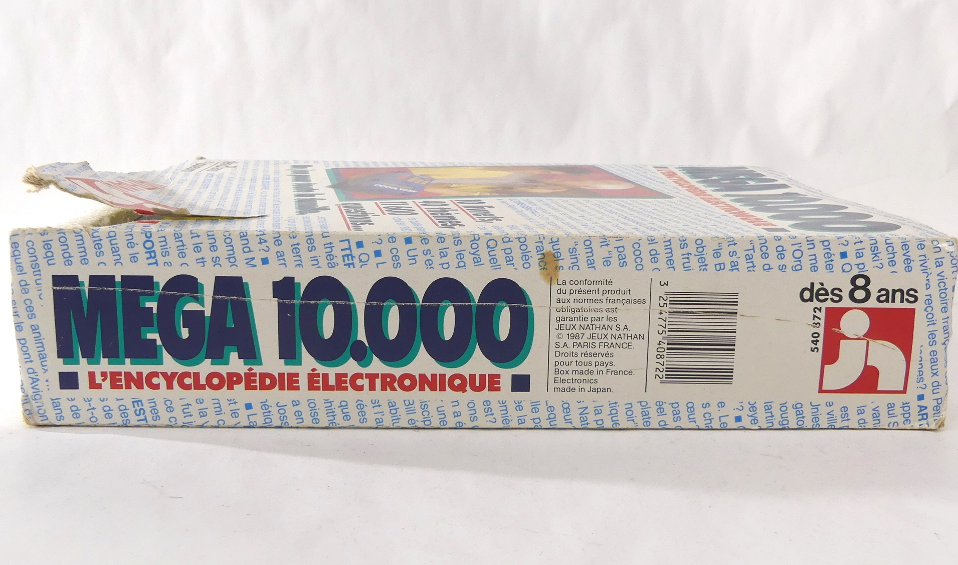 Ancien Jeu Méga 10.000 Nathan - L' Encyclopédie Électronique - Bon état - Photo 8