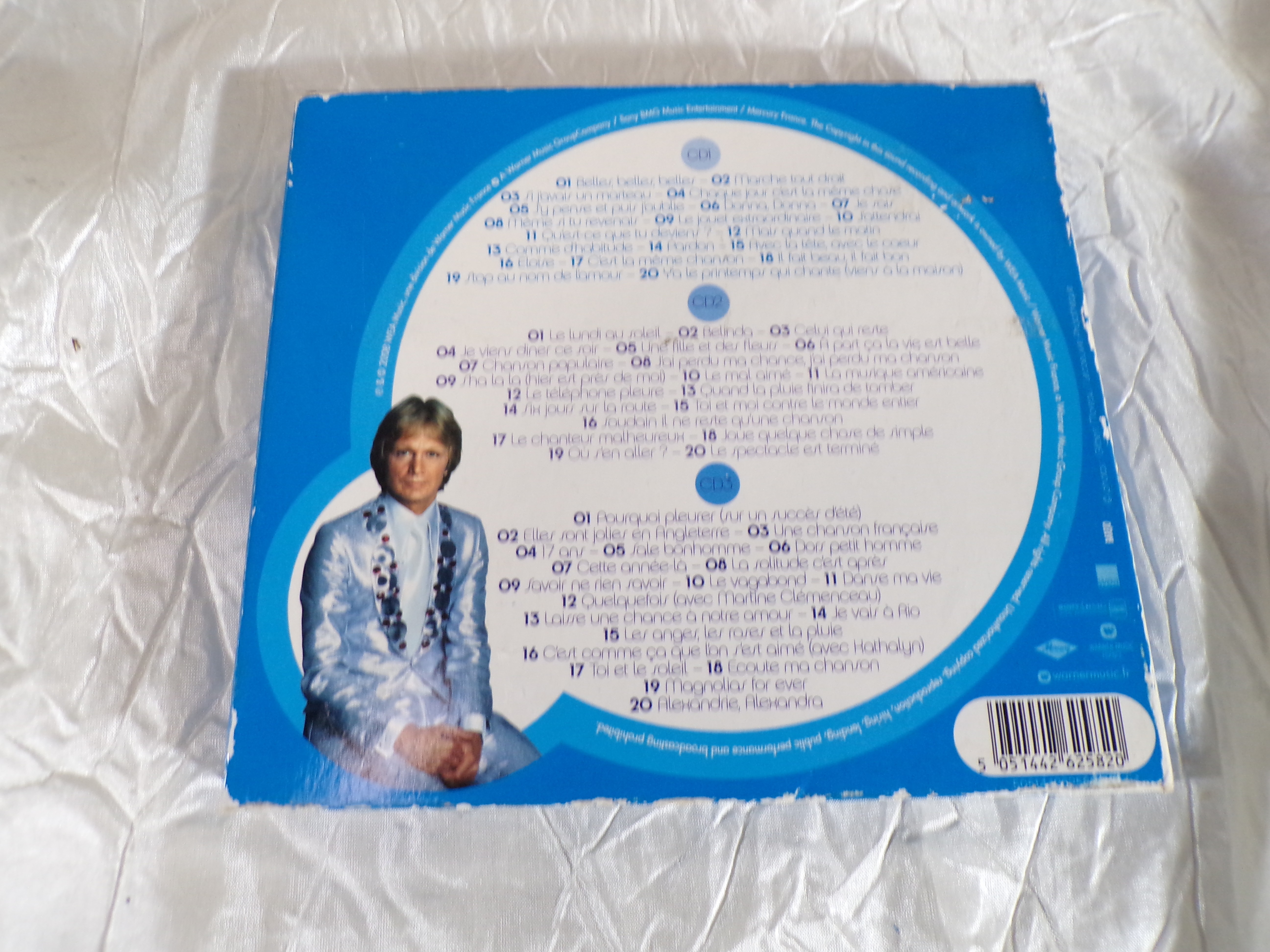 Triple CD Claude François Très bon état - Vue 5 - 