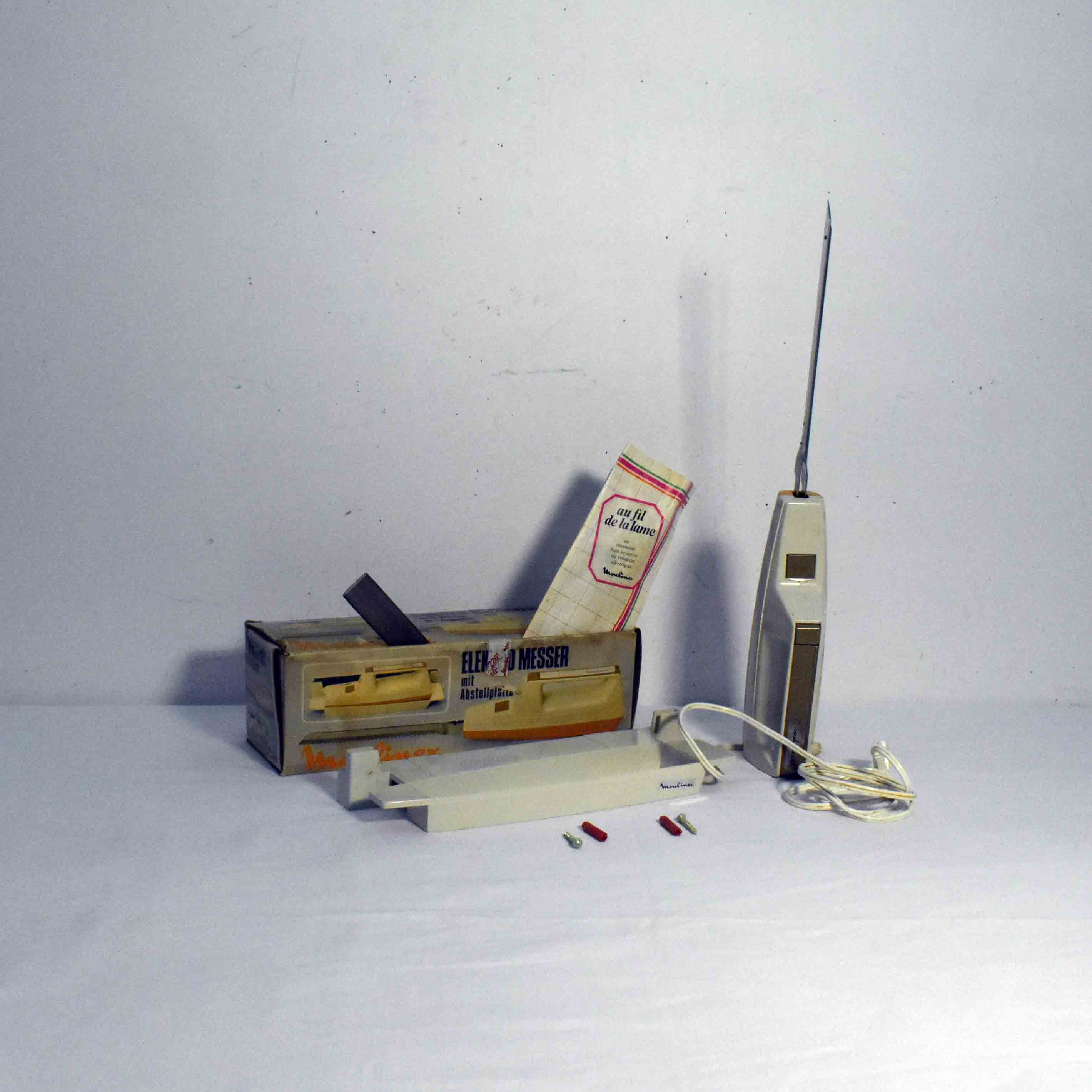 Couteau Electrique Moulinex® Type 246 - Boite Complète - Bon état - Photo 3