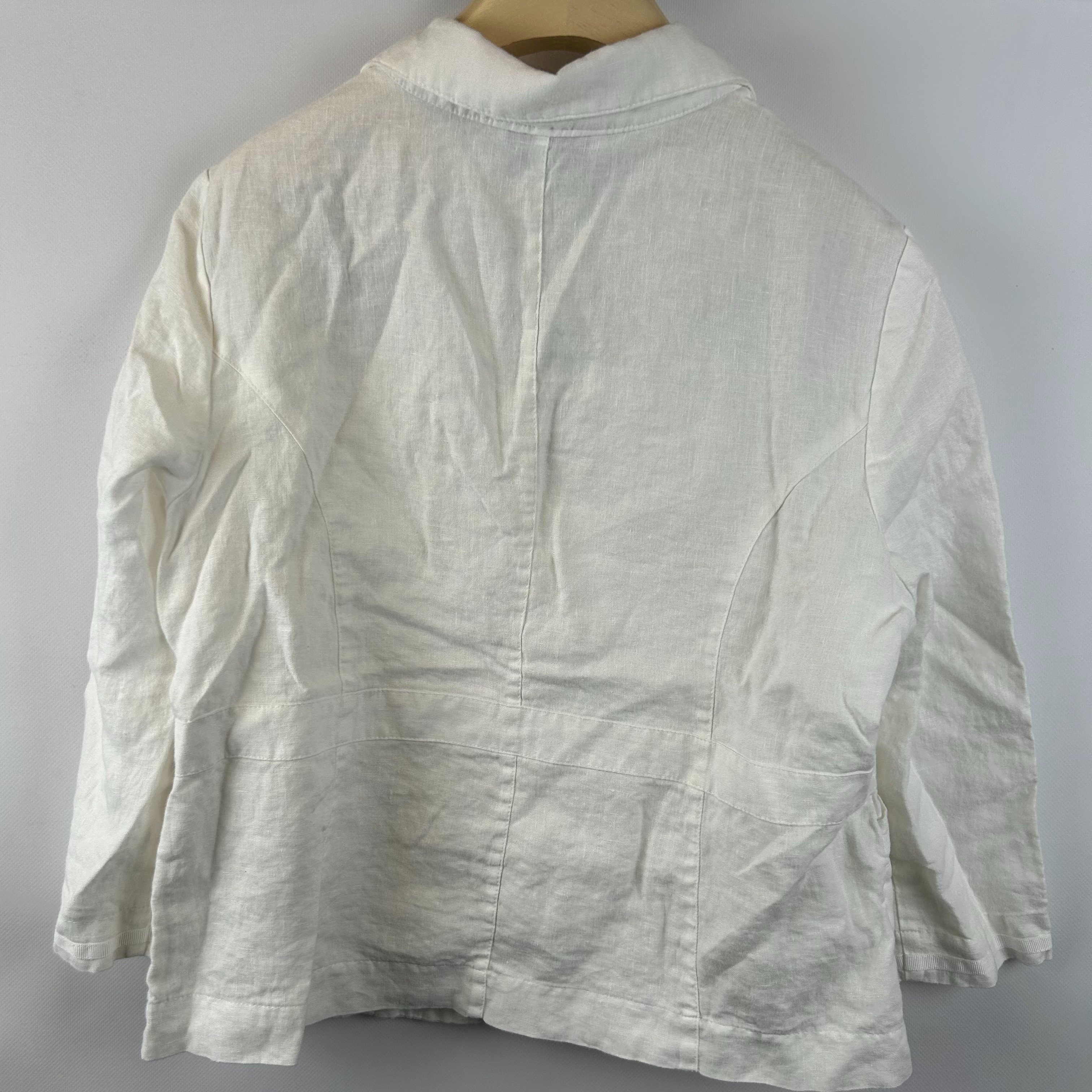 Armand Thiery - Veste 100% lin- Taille 46 - Photo 2