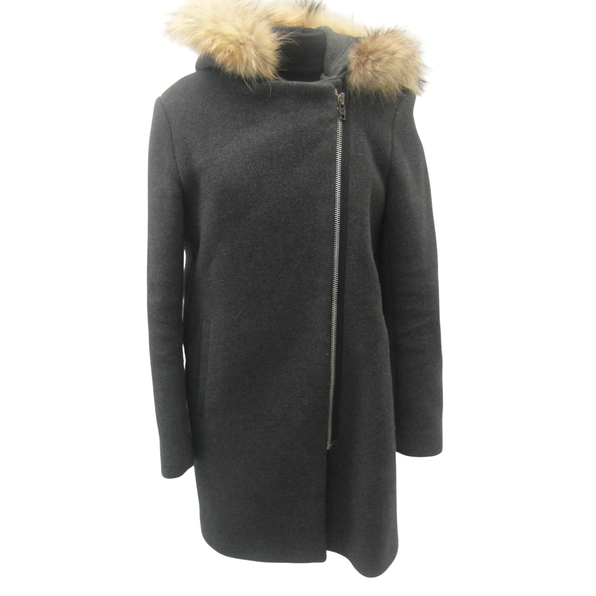 Manteau sandro en laine taille 40 - Photo 0