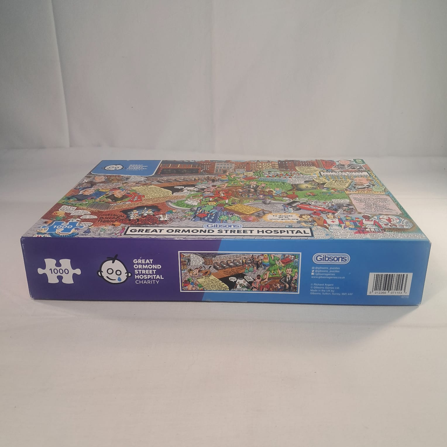 Voir photo 5 de Puzzle Great Ormond Street Hospital 1000 pièces Gibsons Puzzle Great Ormond Street Hospital 1000 pièces Gibsons Très bon état - Vue 5 -