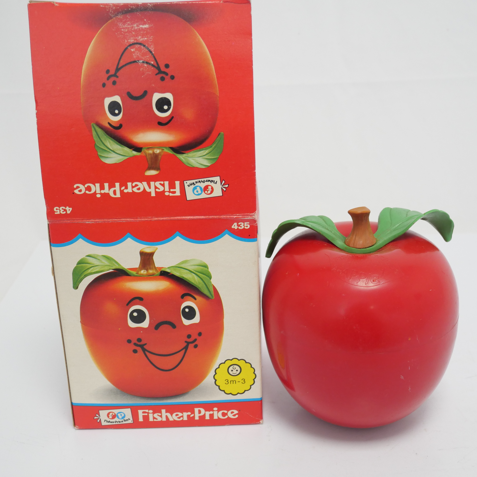 Happy Apple de Fisher Price -1973 (référence #435) Bon état - Vue 4 - 