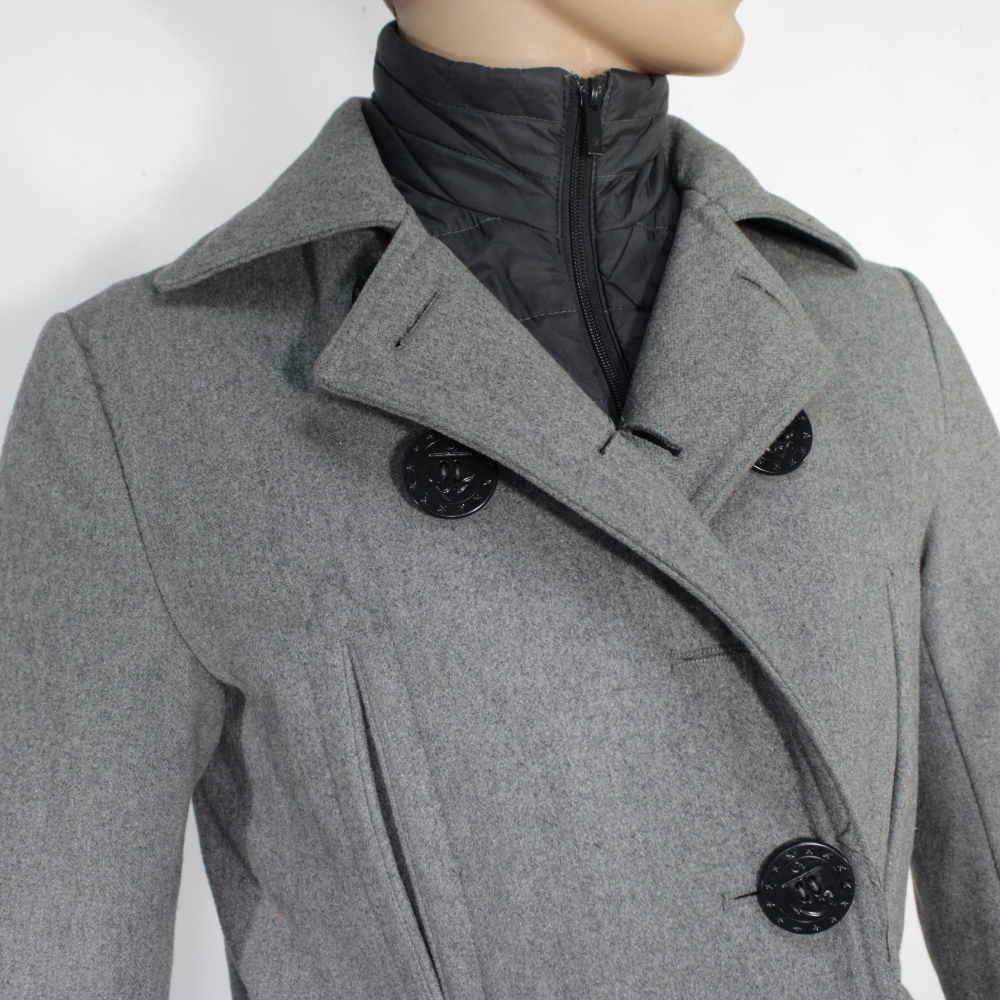 Voir photo 2 de Manteau Homme Gris CELIO Taille S Manteau Homme Gris CELIO Taille S Bon état - Vue 2 -