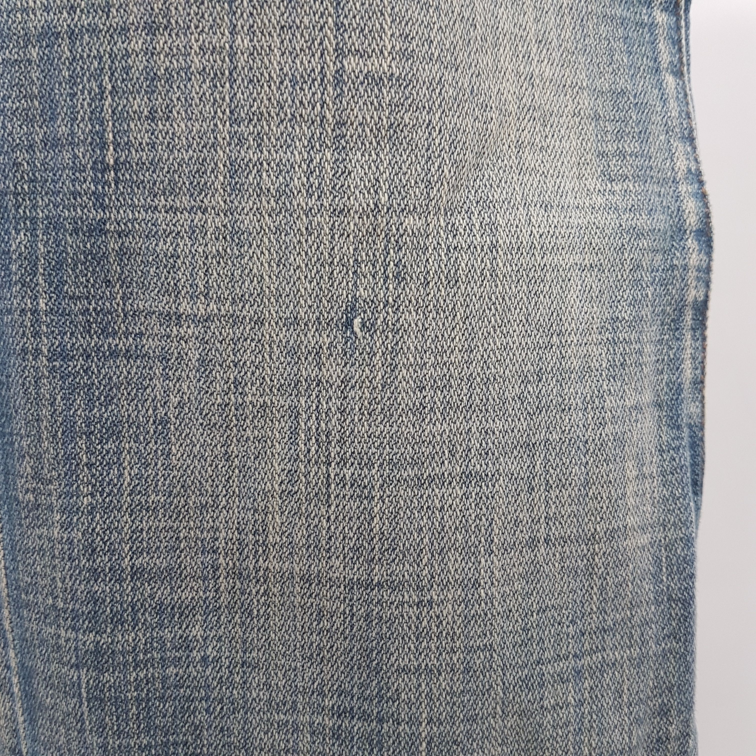 Jean taille basse bleu très délavé - CORLEONE - Taille 32 Très bon état - Vue 6 - 