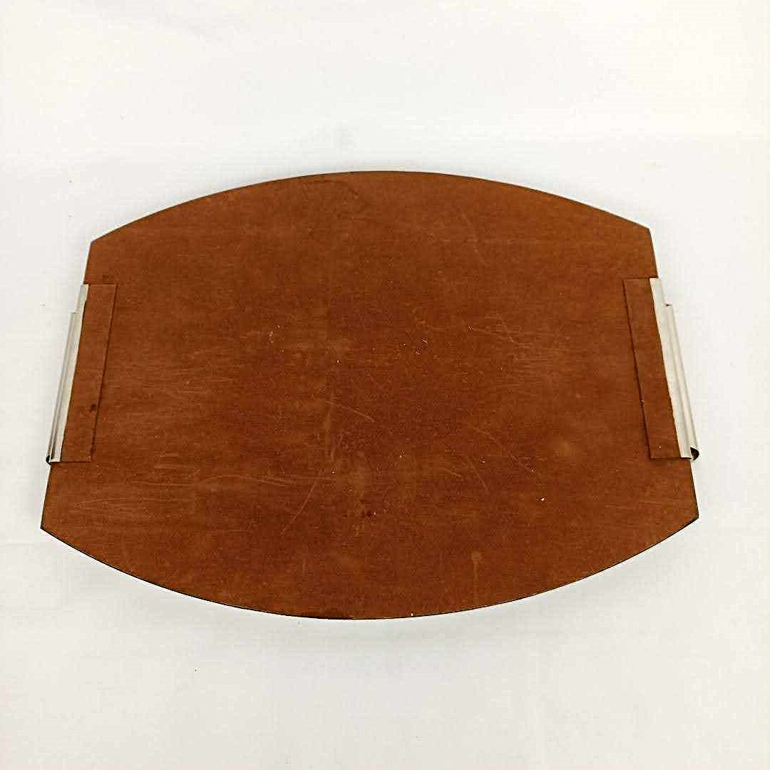 Plateau miroir art déco - Photo 1