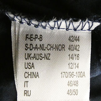 T-shirt bleu foncé imprimé - femme - Ame Weyburn - taille 42/44 - Photo 4