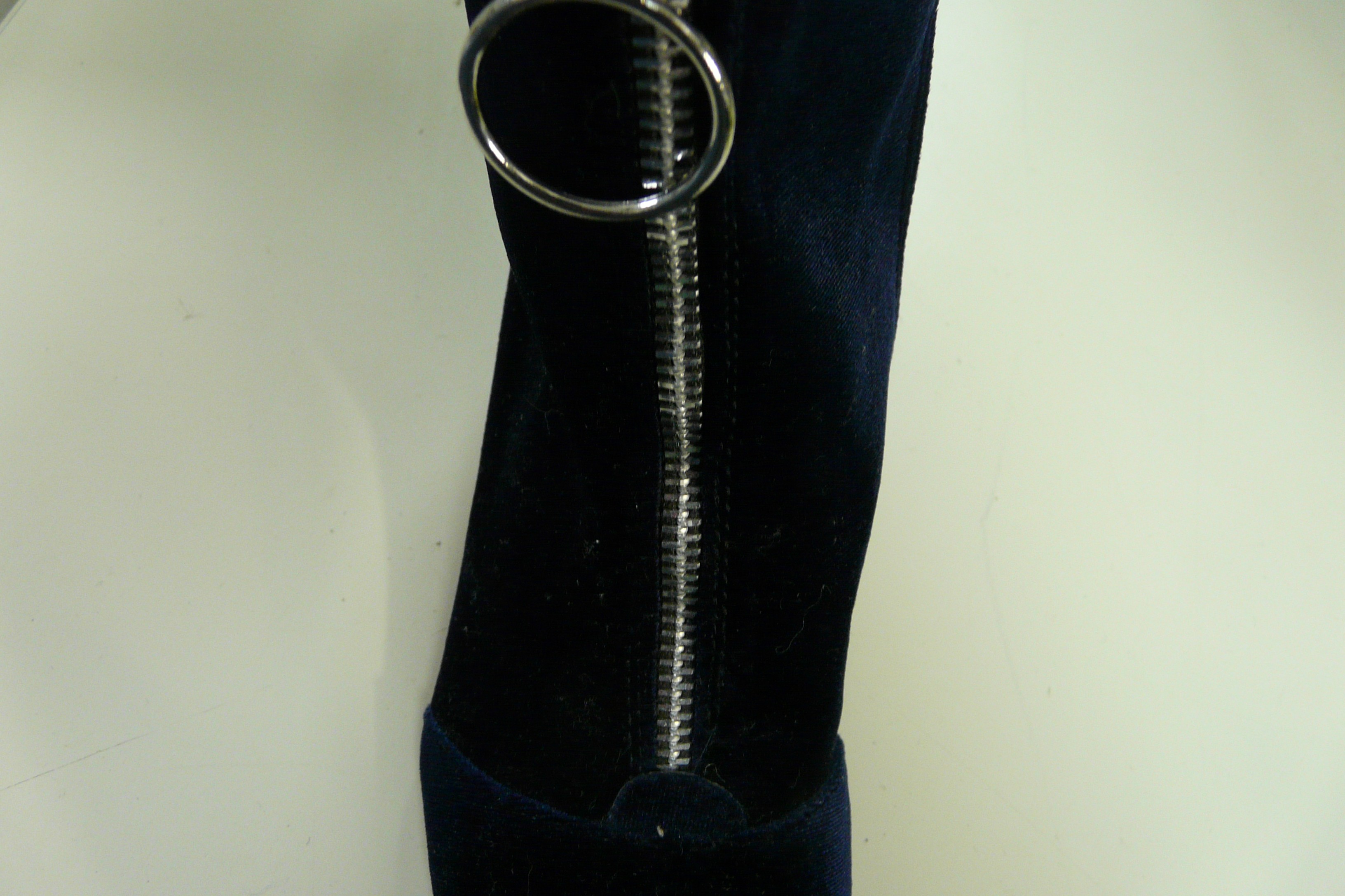 C73 - Bottines en velours - Kiabi - Pointure 38 - Photo 5