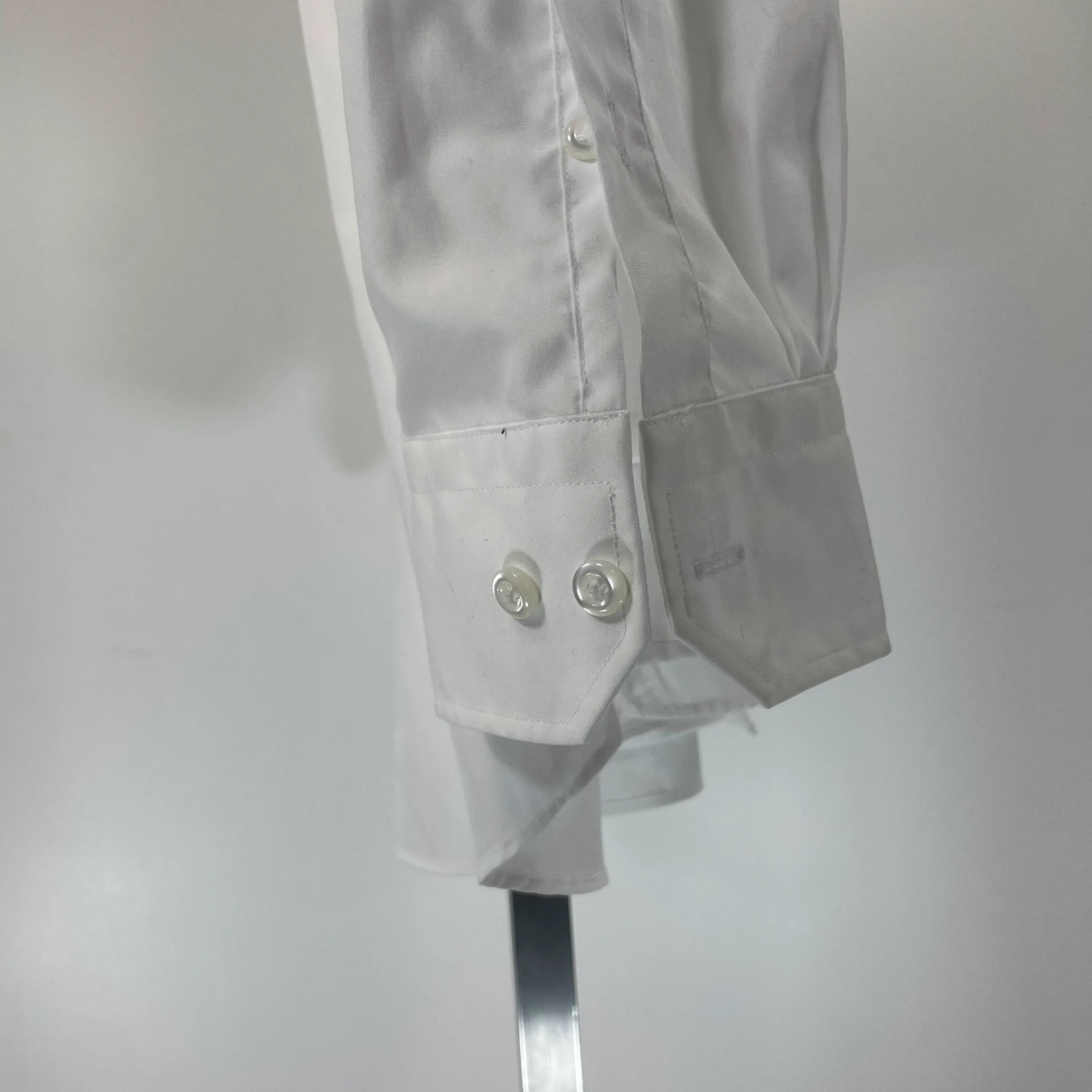 Chemise blanche regular, classique Élégante, Daniel Hechter, Taille 48 XL Comme neuf - Vue 10 - 