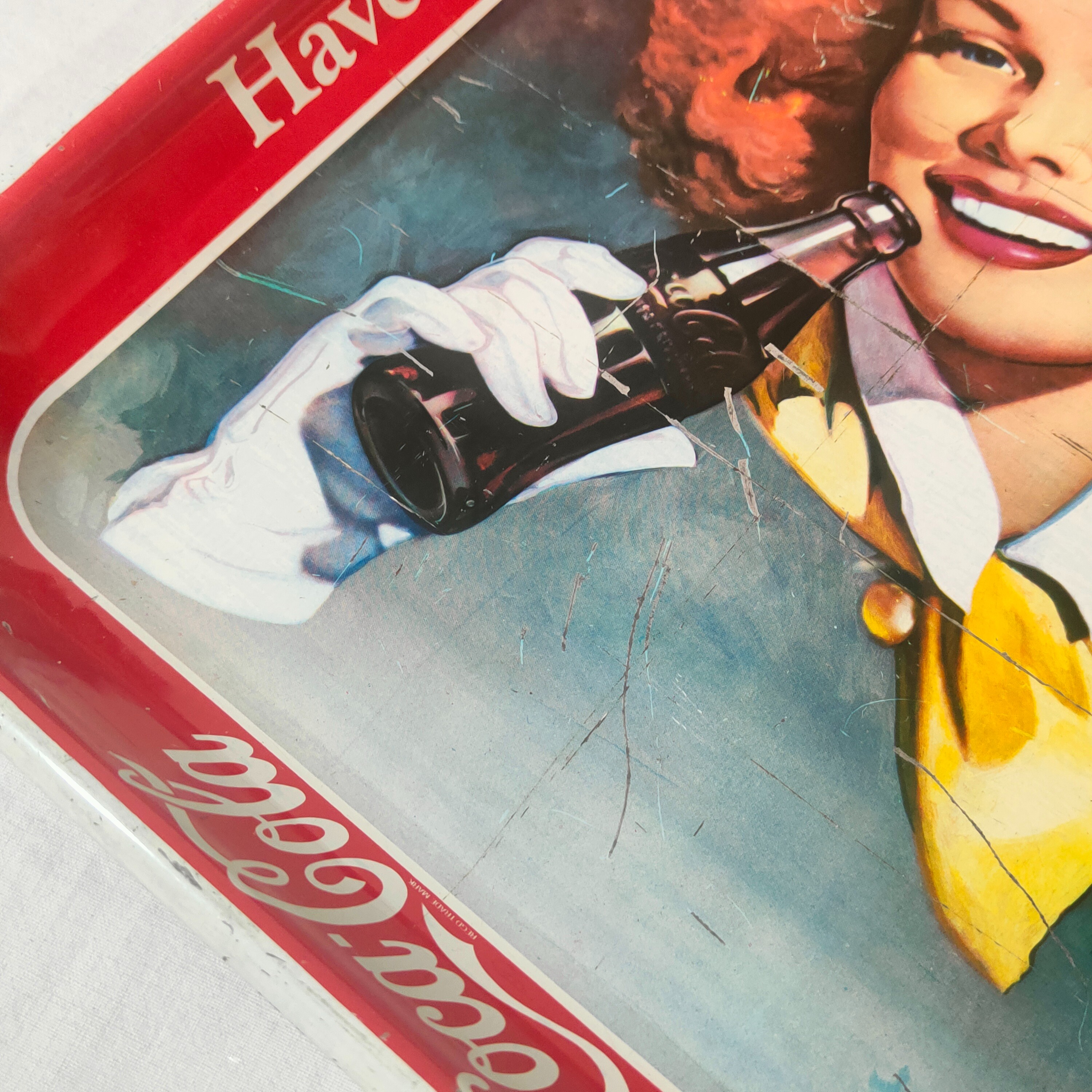 Grande valisette publicitaire Coca-Cola et son plateau - Photo 8