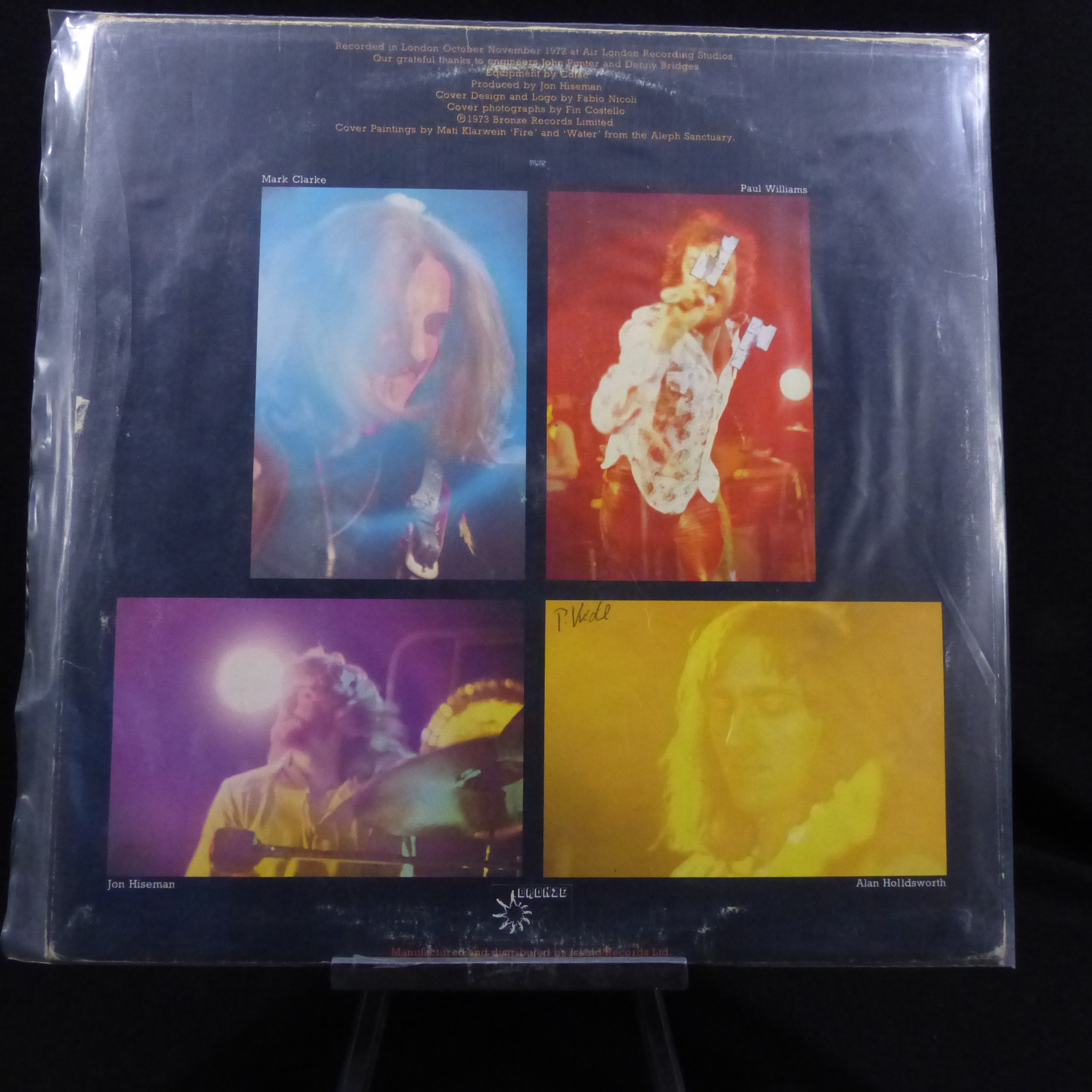 Vinyle 33T Tempest - Island Records 1973 Bon état - Vue 2 - 