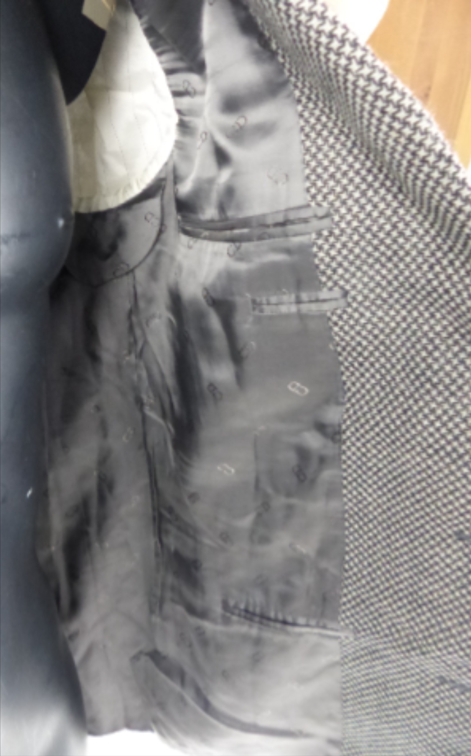 Veste de costume Christian Dior en pure laine, Taille 52 - Photo 3