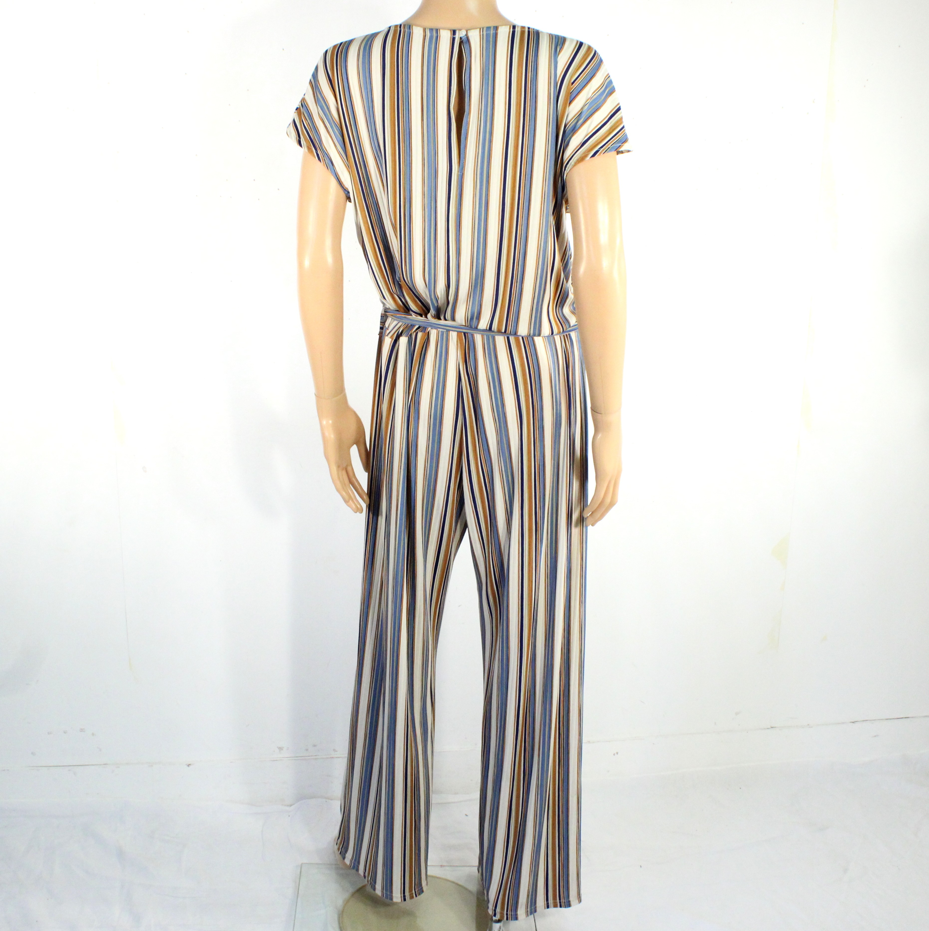 Combinaison Femme Beige & Bleue Taille 4 Très bon état - Vue 2 - 