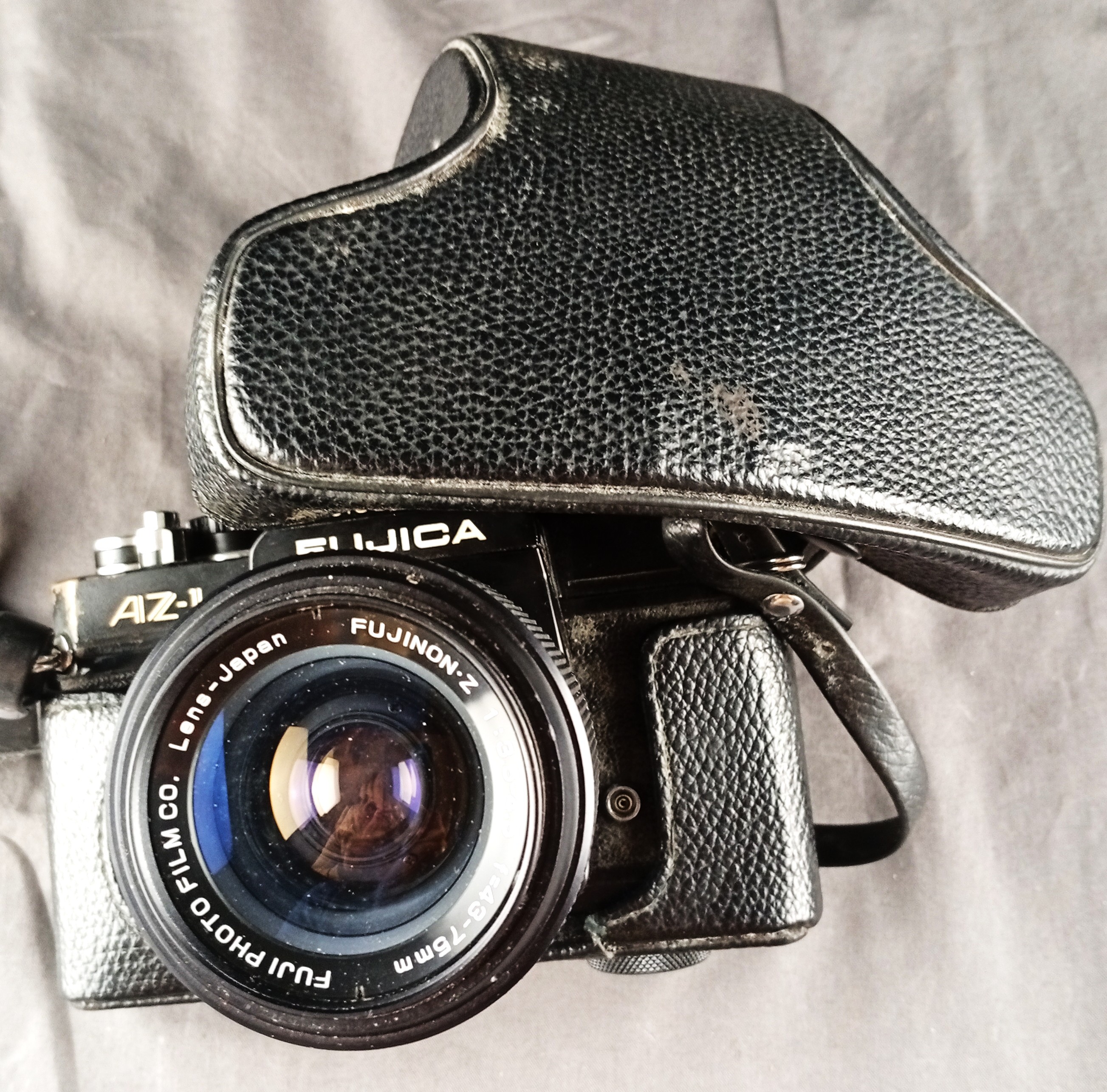 Appareil photo Argentique FUJICA AZ-1 AUTO ELECTRO avec objectif TAMRON 28mm F/2.8BBAR MULTI C - Photo 1