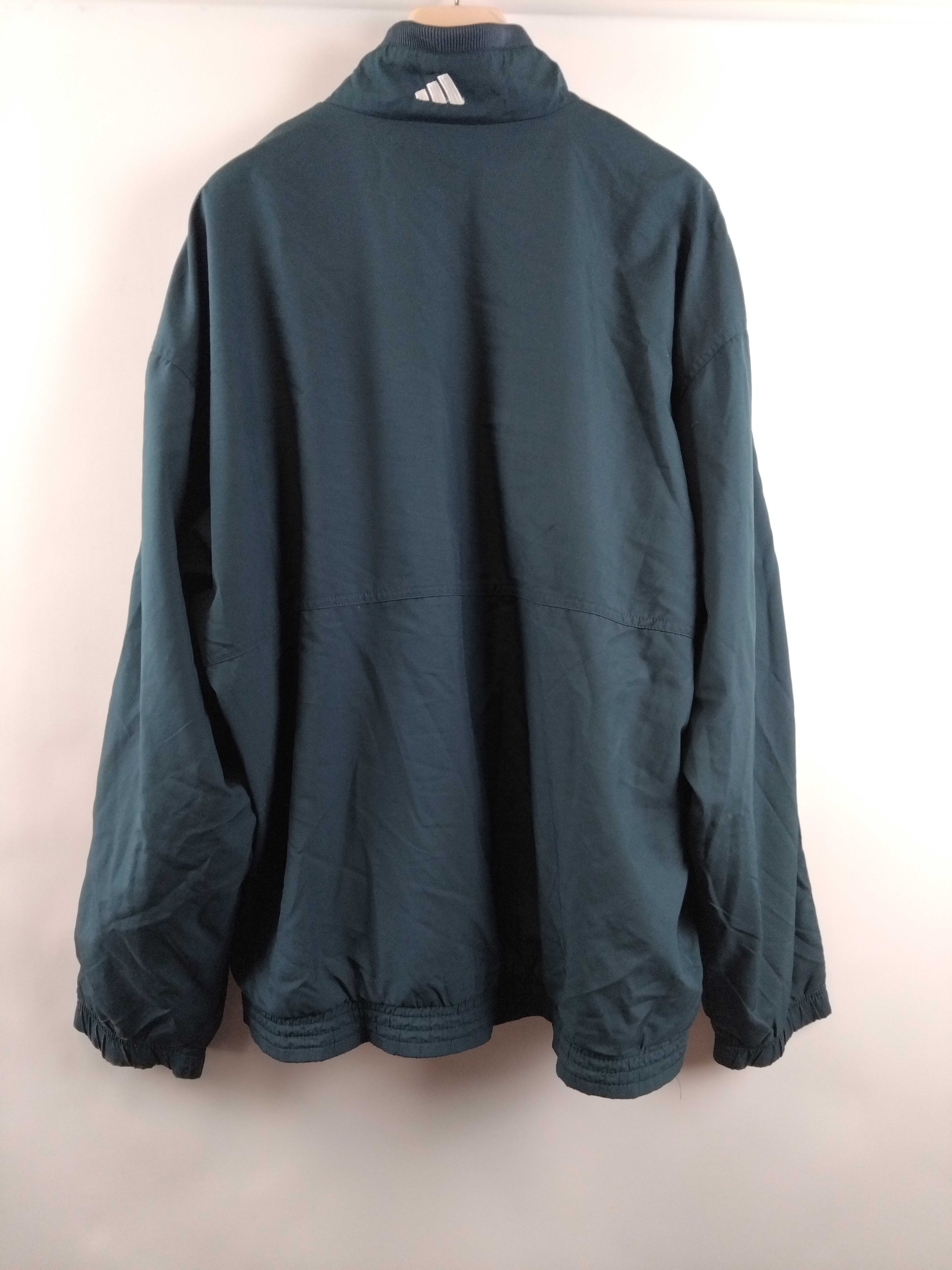 Veste de sport bleue foncée et blanche - Adidas - 58/60 - Photo 2