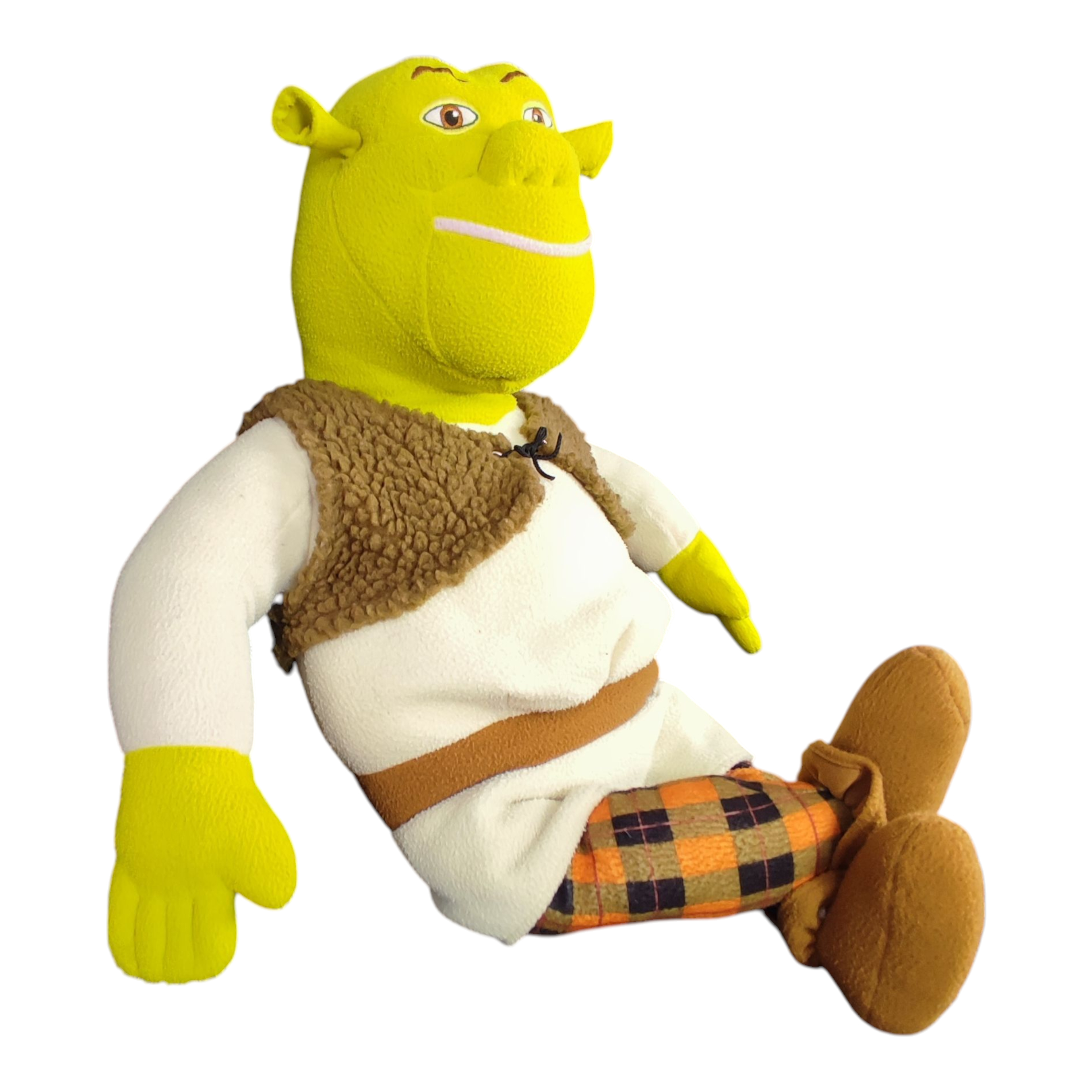 Voir photo 4 de Grande peluche SHREK 2 (2004) - 70 cm Grande peluche SHREK 2 (2004) - 70 cm État correct - Vue 4 -