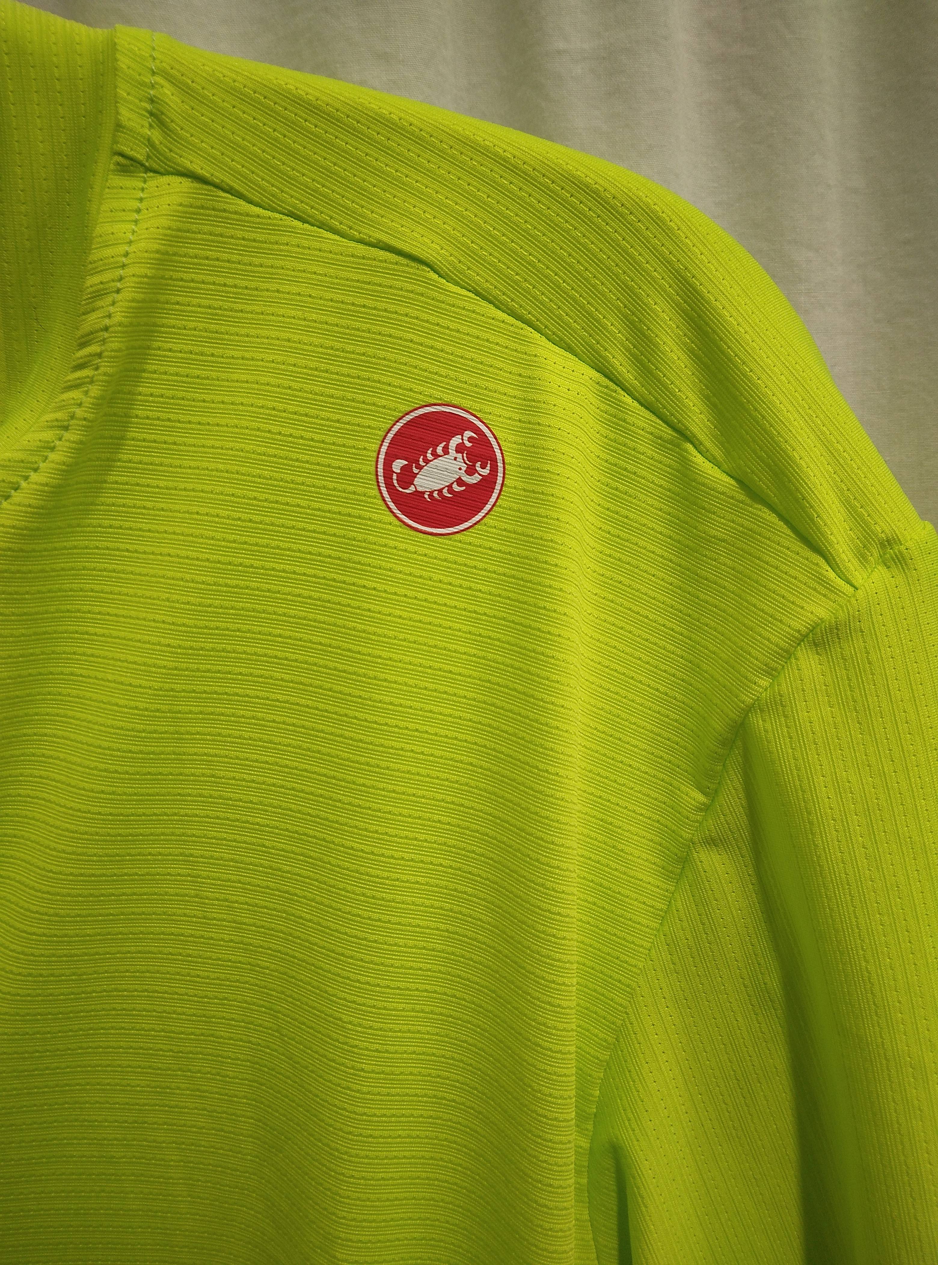 Maillot vélo Espresso Jersey "Electric Lime", Castelli - XL  - Vue 4 - 