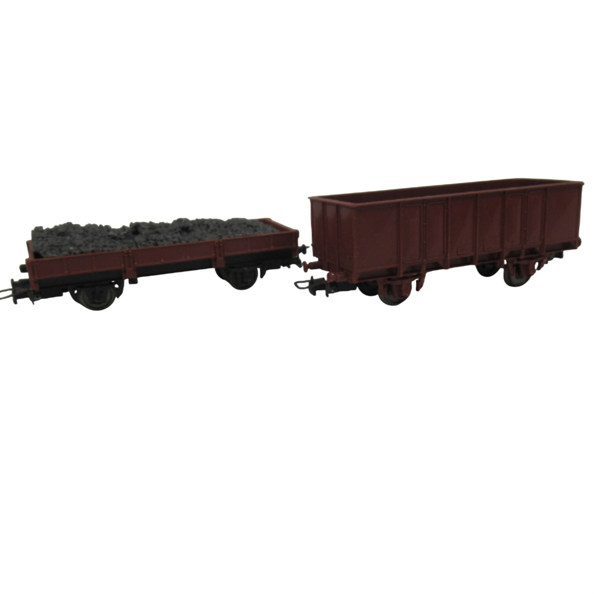 Acheter Lot de deux wagons miniatures Bon état - 10,00 € Lot de deux wagons miniatures Bon état - reconditionné disponible sur Label Emmaüs