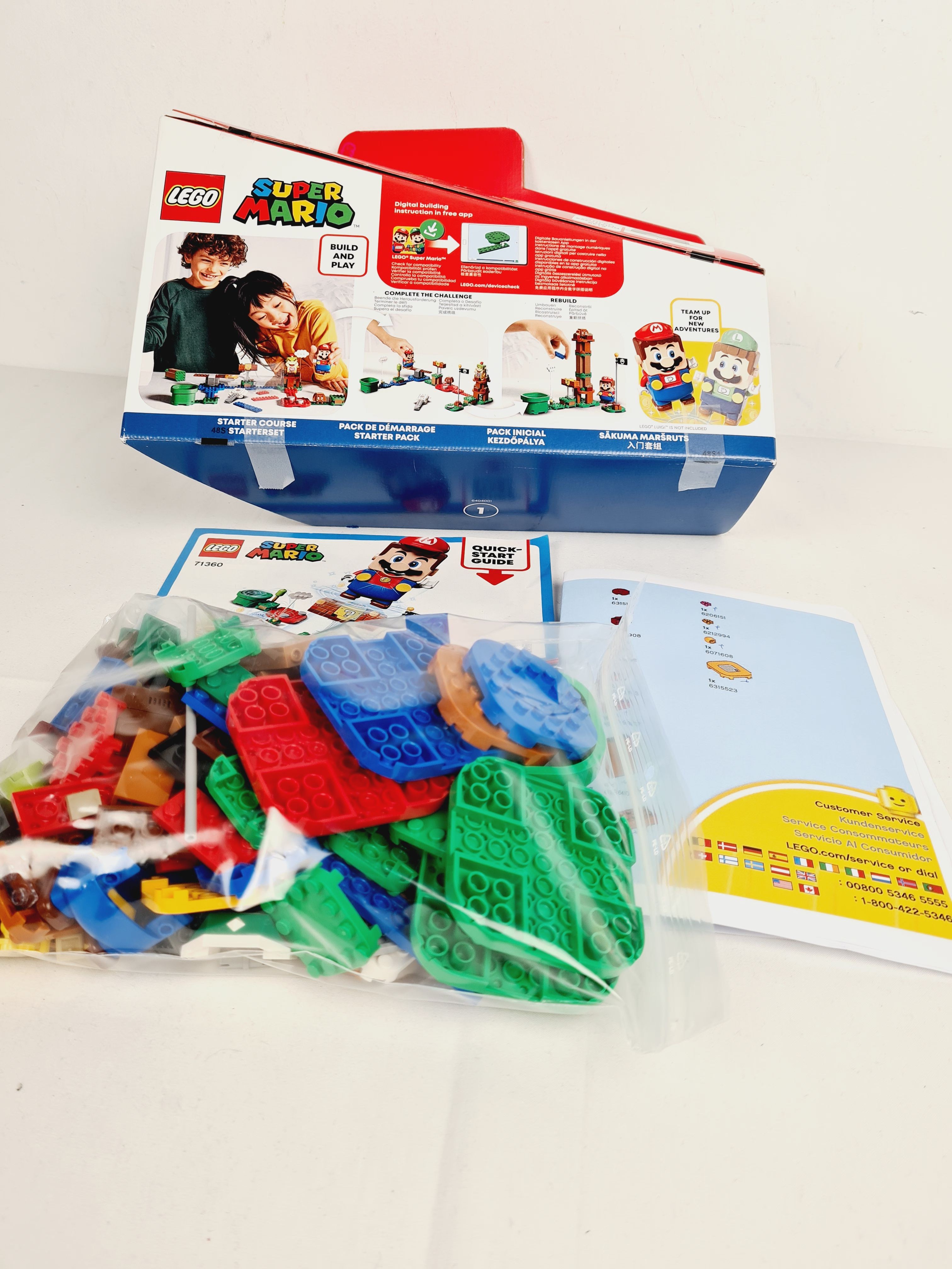 Lego 71360 - Pack de d?�marrage Les Aventures de Mario - Super Mario - Label Emma?�s