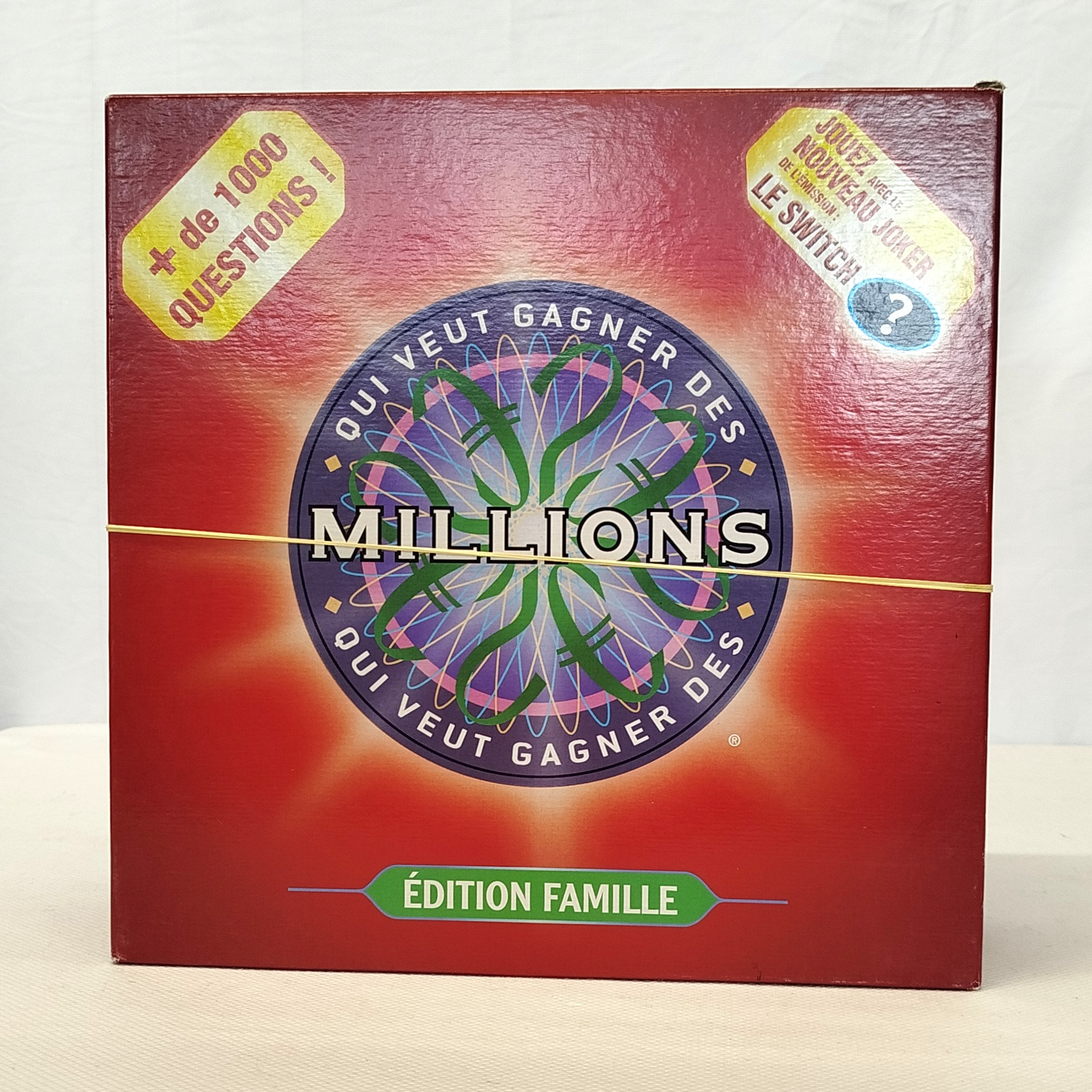 Qui veut gagner des millions - Edition Famille 2 à 5 joueurs ou en équipe - Lansay - Bon état sur Label Emmaüs
