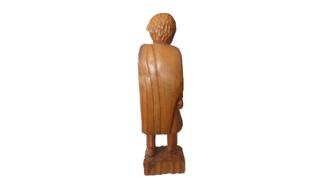 Statuette en bois - Homme Asiatique - Photo 2