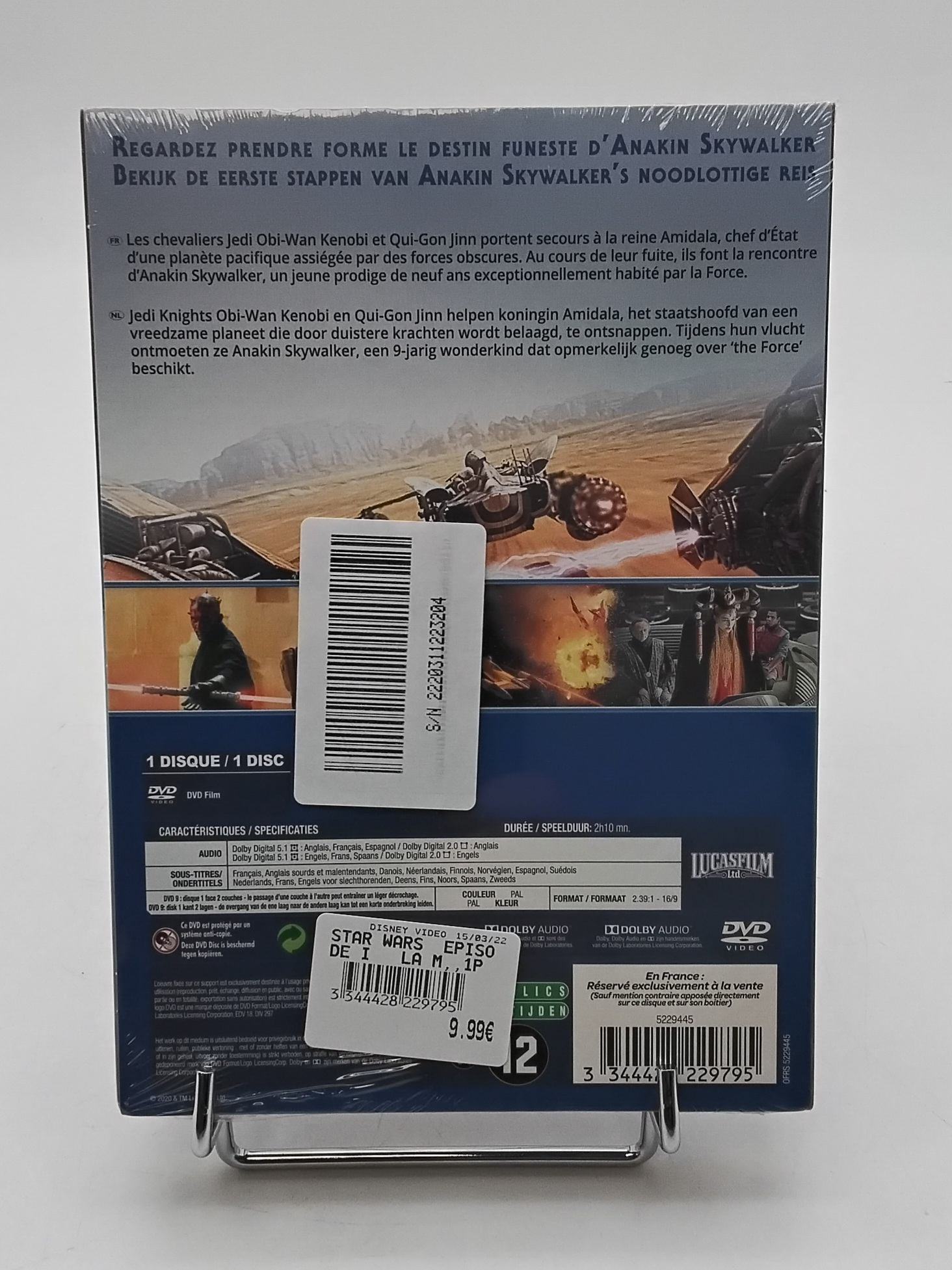 Voir photo 3 de Coffret 2 DVD - Star Wars Episode 1 et 6 Coffret 2 DVD - Star Wars Episode 1 et 6 - Vue 3 -