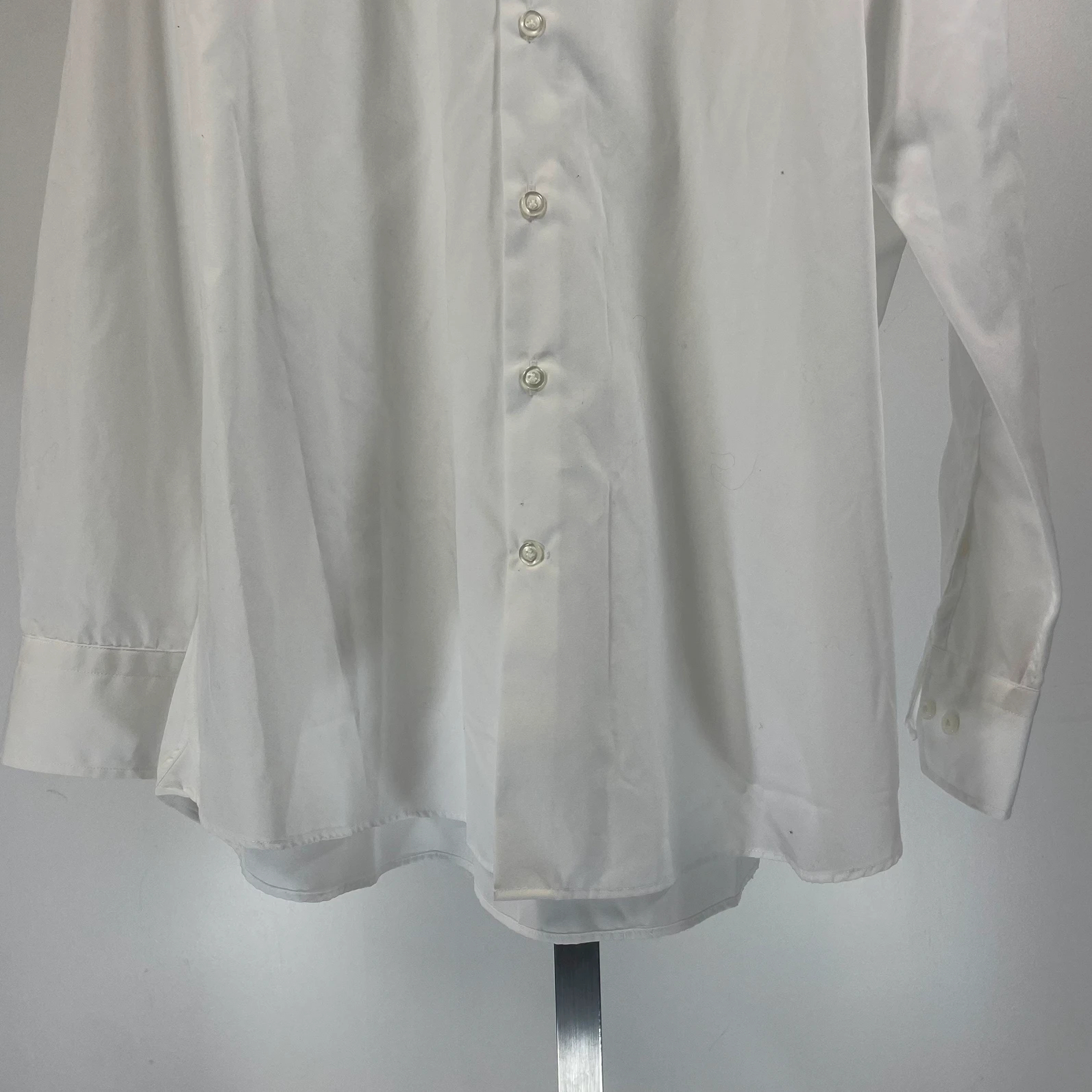 Chemise blanche regular, classique Élégante, Daniel Hechter, Taille 48 XL Comme neuf - Vue 9 - 