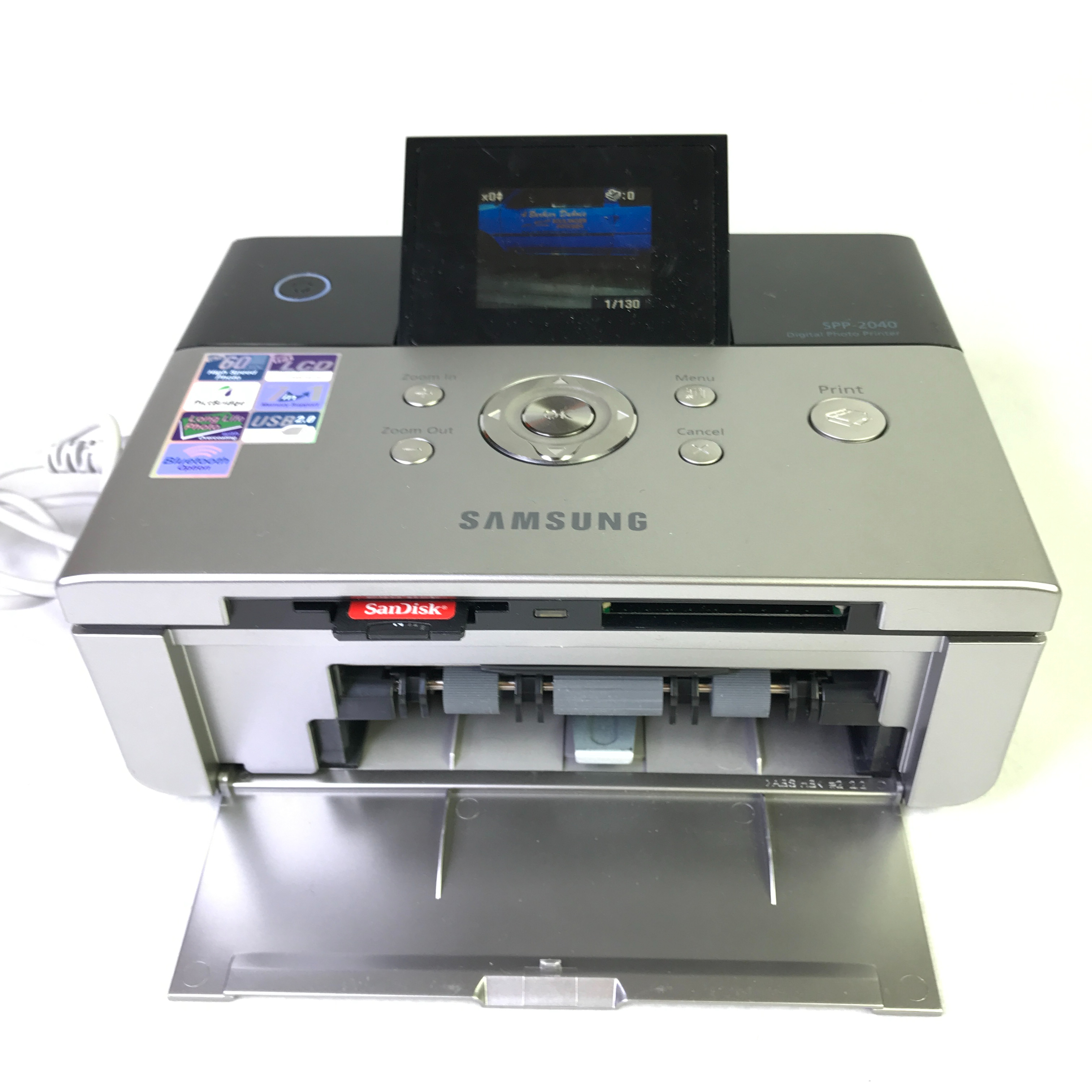 Imprimante photo thermique Samsung SPP-2040 Très bon état - Vue 4 - 