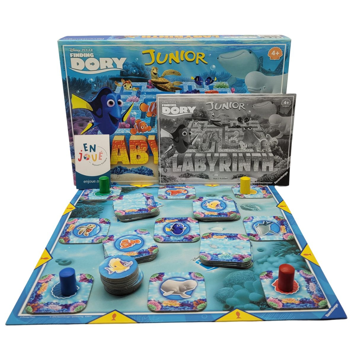Jeu de société Labyrinthe Junior - Le Monde De Dory - Ravensburger - Dès 4 ans. Très bon état - Vue 2 - 