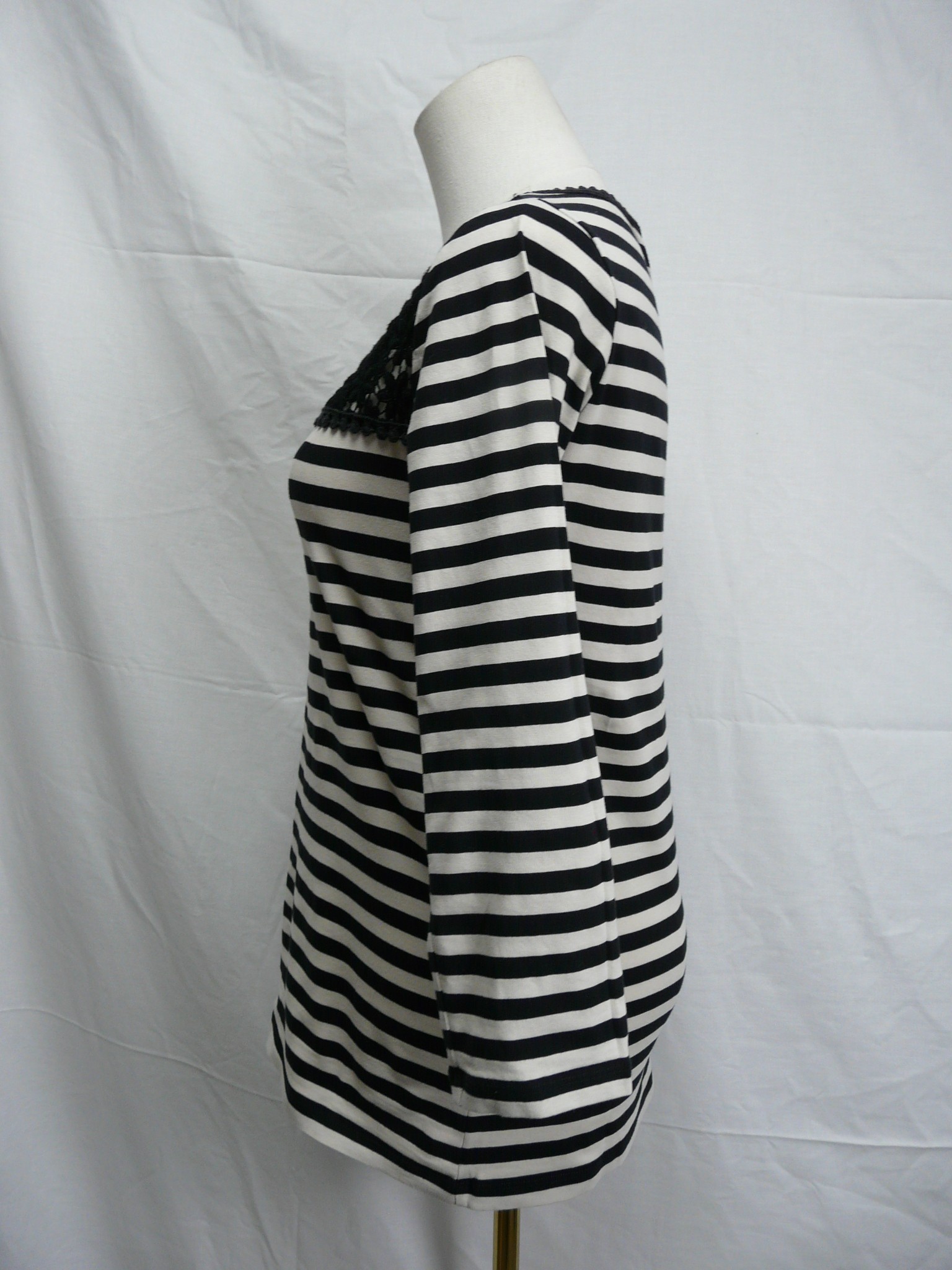 HF215 - Top rayé - MaxMara - Taille M Très bon état - Vue 4 - 