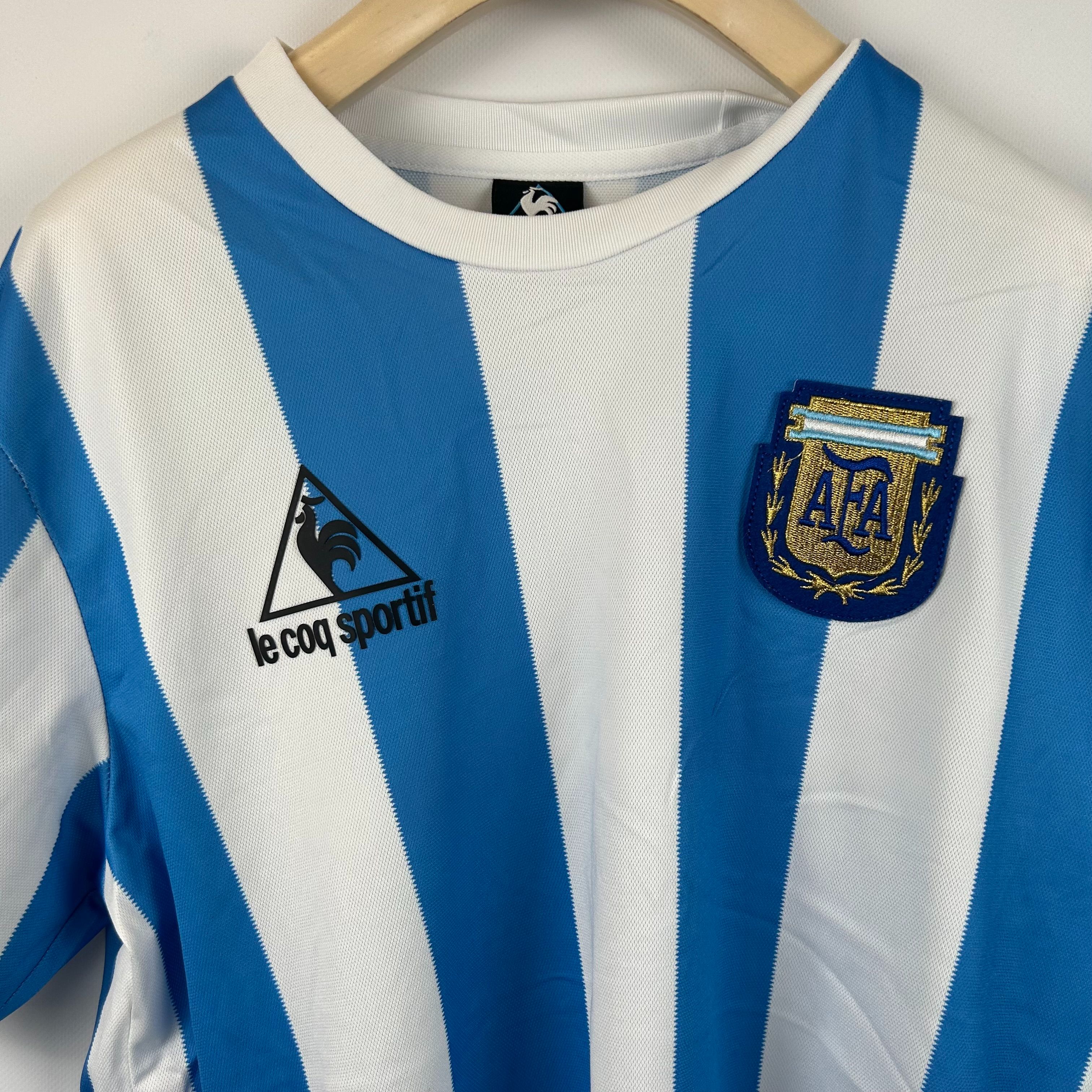 Maillot de foot Maradona -Le coq sportif - Taille 48 - Photo 1
