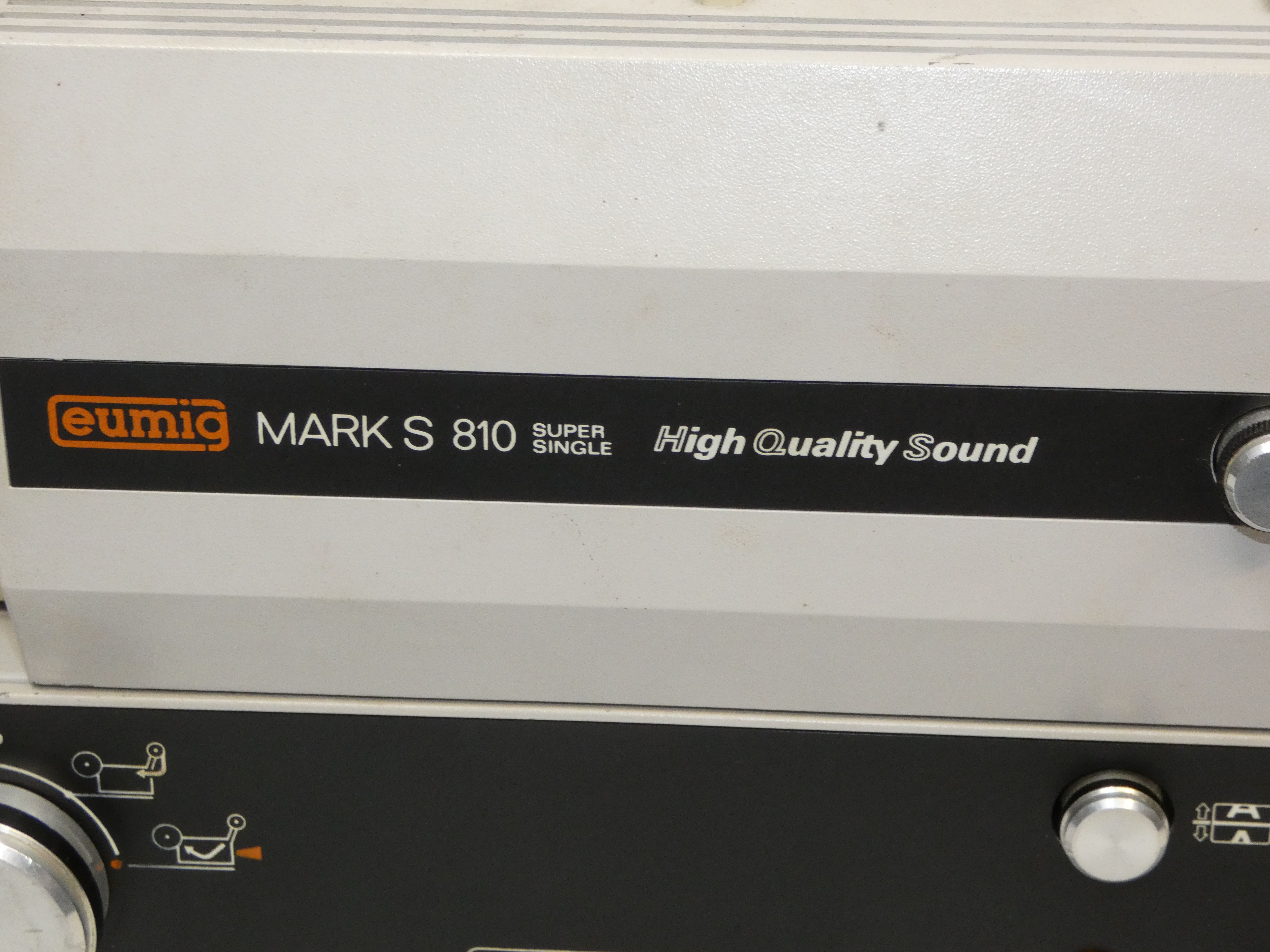 Projecteur EUMIG S810 pour film super 8 pour pièces détachées - État correct - Photo 4