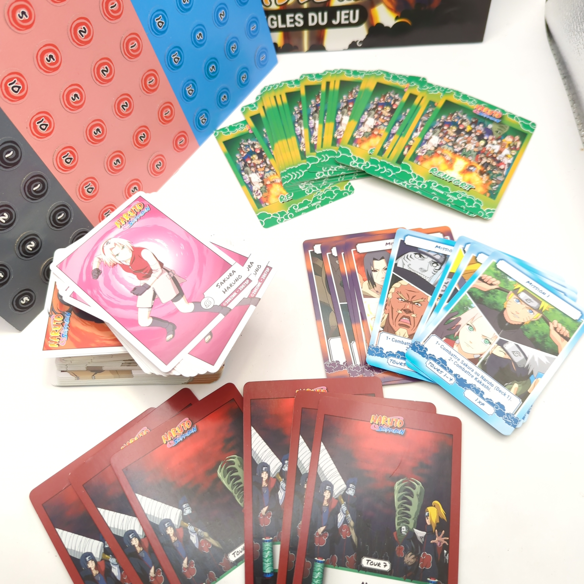 Jeu de société Naruto Shippuden Combats de Ninja  - Vue 3 - 