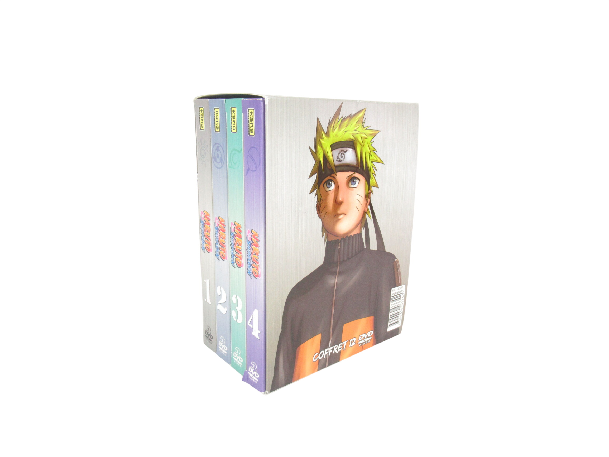 Coffret 12 DVDs Naruto Shippuden Bon état -  reconditionné disponible sur Label Emmaüs