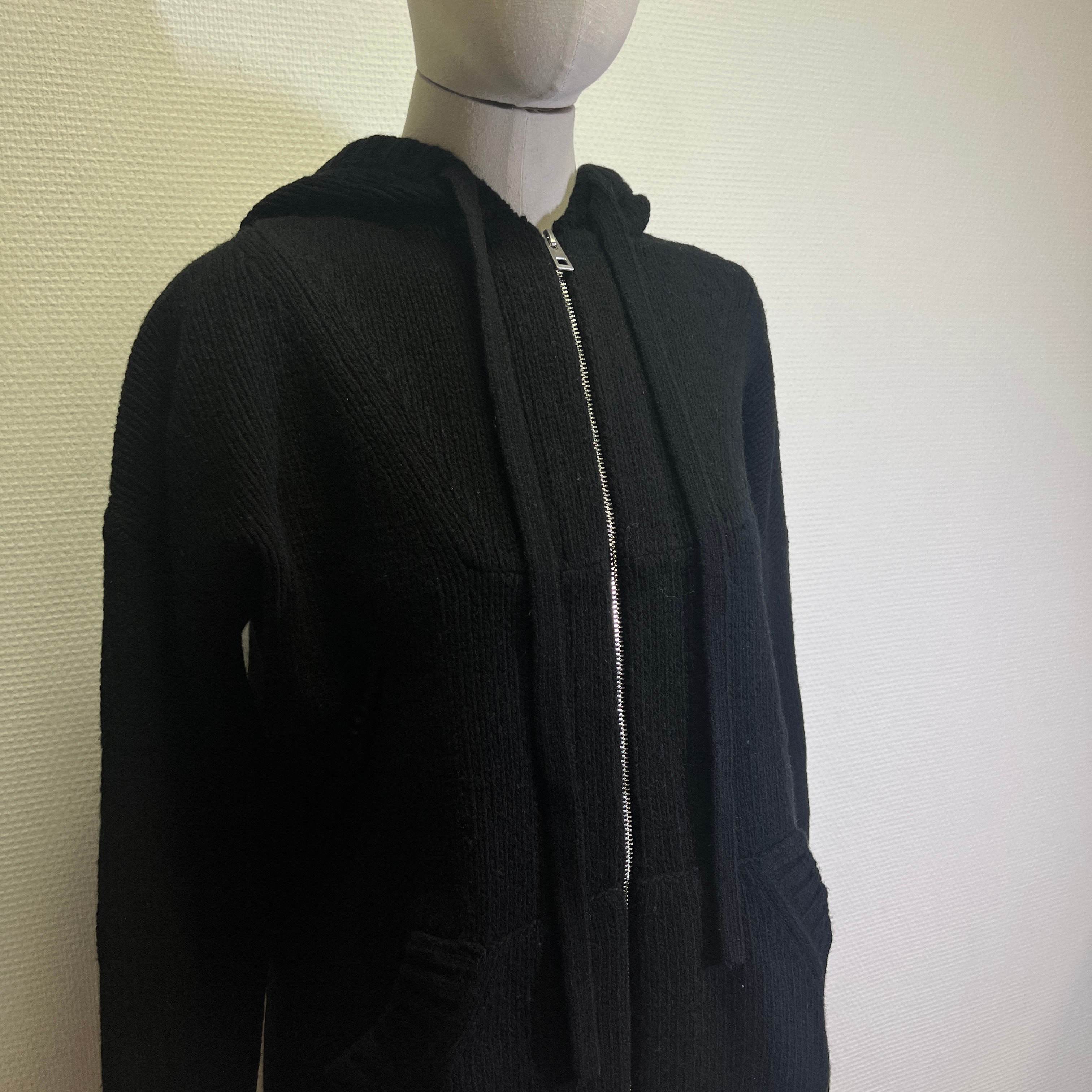Zadig&Voltaire - Gilet "je m'en fous" noir - Laine mérinos - Femme S Comme neuf - Vue 3 - 