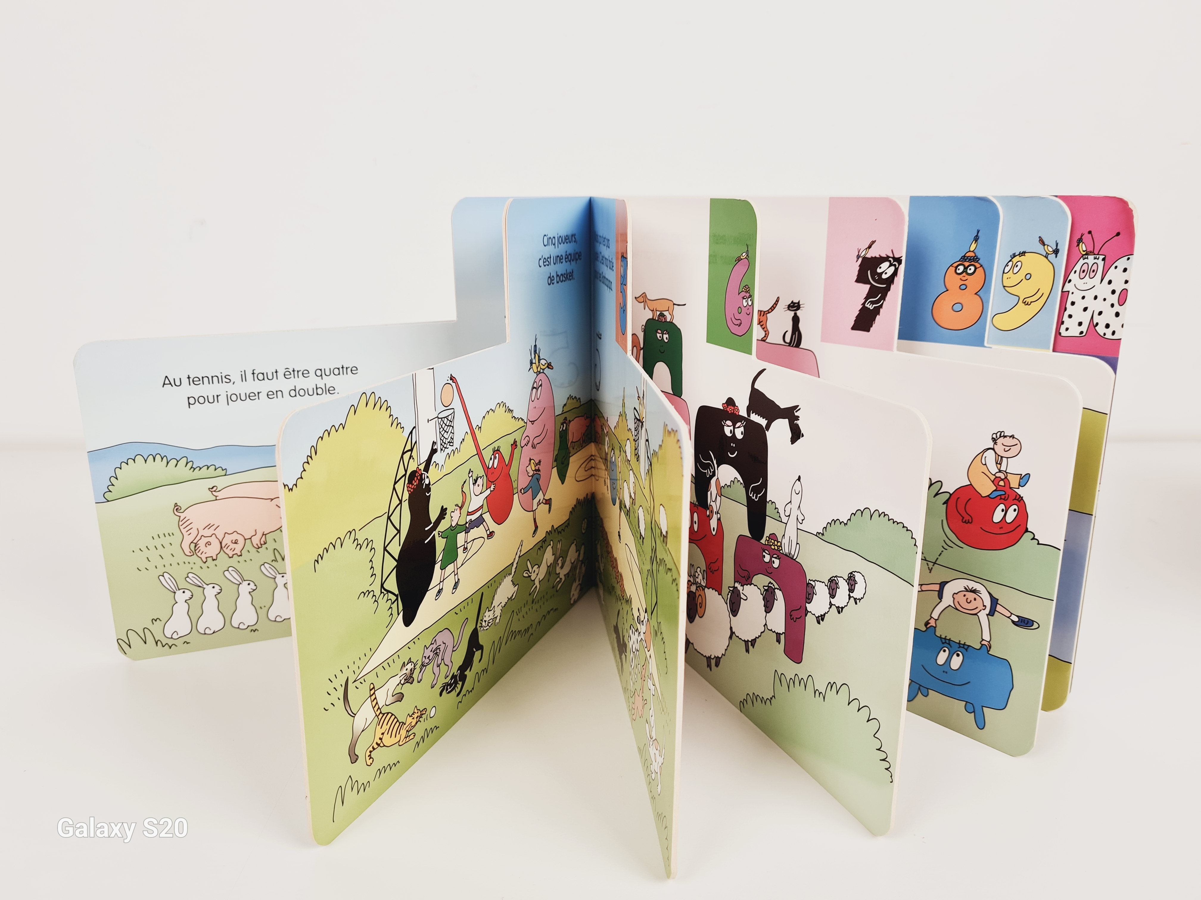 Livre pages rigides - Barbapapa : Les chiffres - Les livres du dragon d