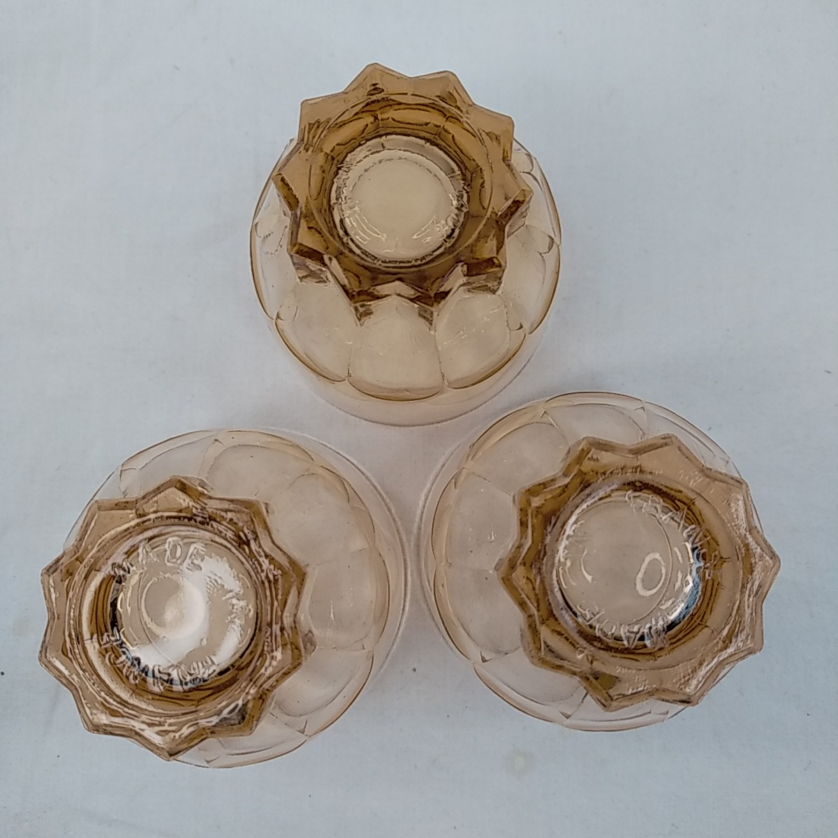Service en verre rosaline 11 pièces Bon état - Vue 13 - 