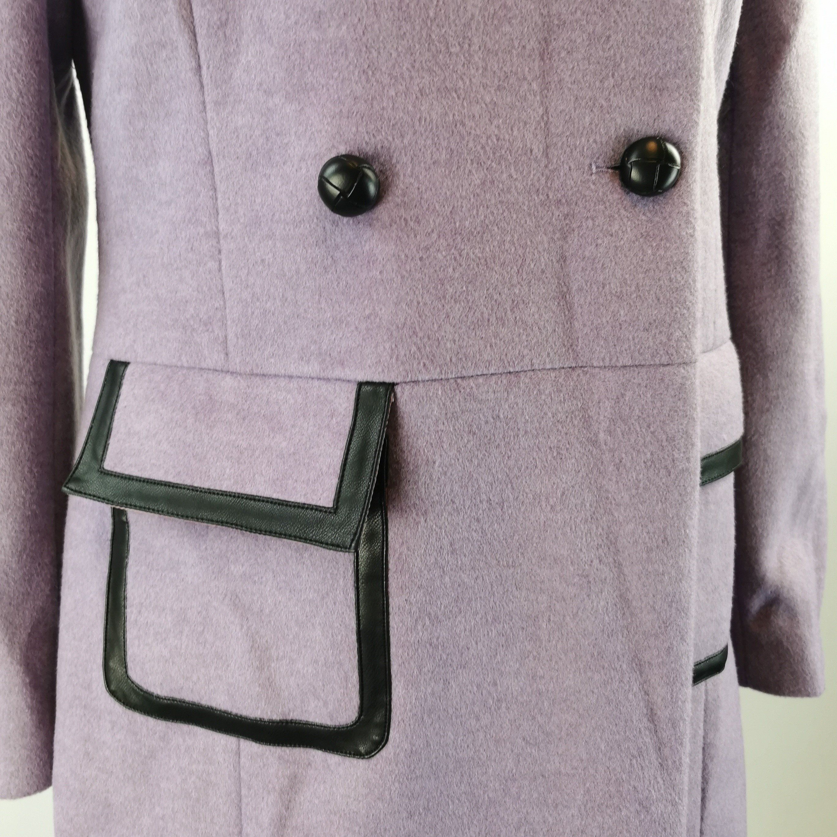 Manteau - Taille S (estimée) - Violet  - Vue 4 - 