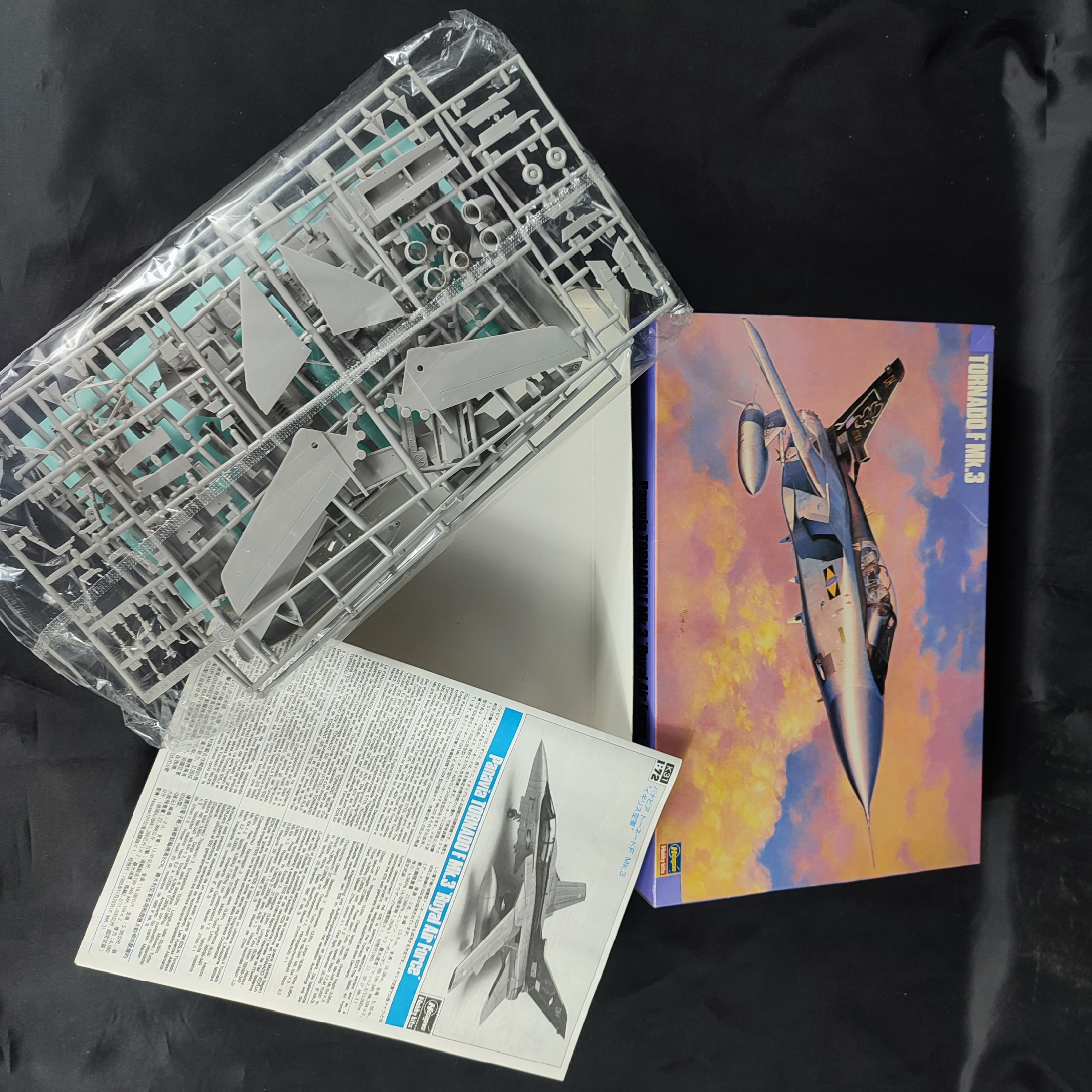 Maquette d’avion Tornado F Mk.3, à l’échelle 1/72, de la marque Hasegawa Hobby Kits. Très bon état -  reconditionné disponible sur Label Emmaüs