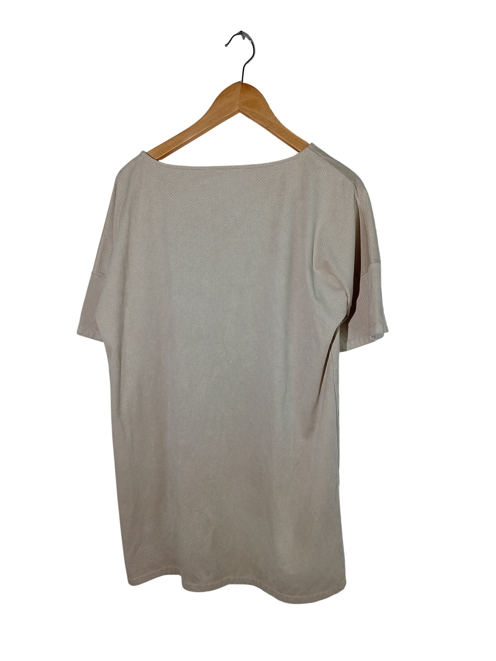 Voir photo 2 de Robe Beige style Suedine Ajourée Zara Basic Collection S (T3922) Robe Beige style Suedine Ajourée Zara Basic Collection S (T3922) Très bon état - Vue 2 -