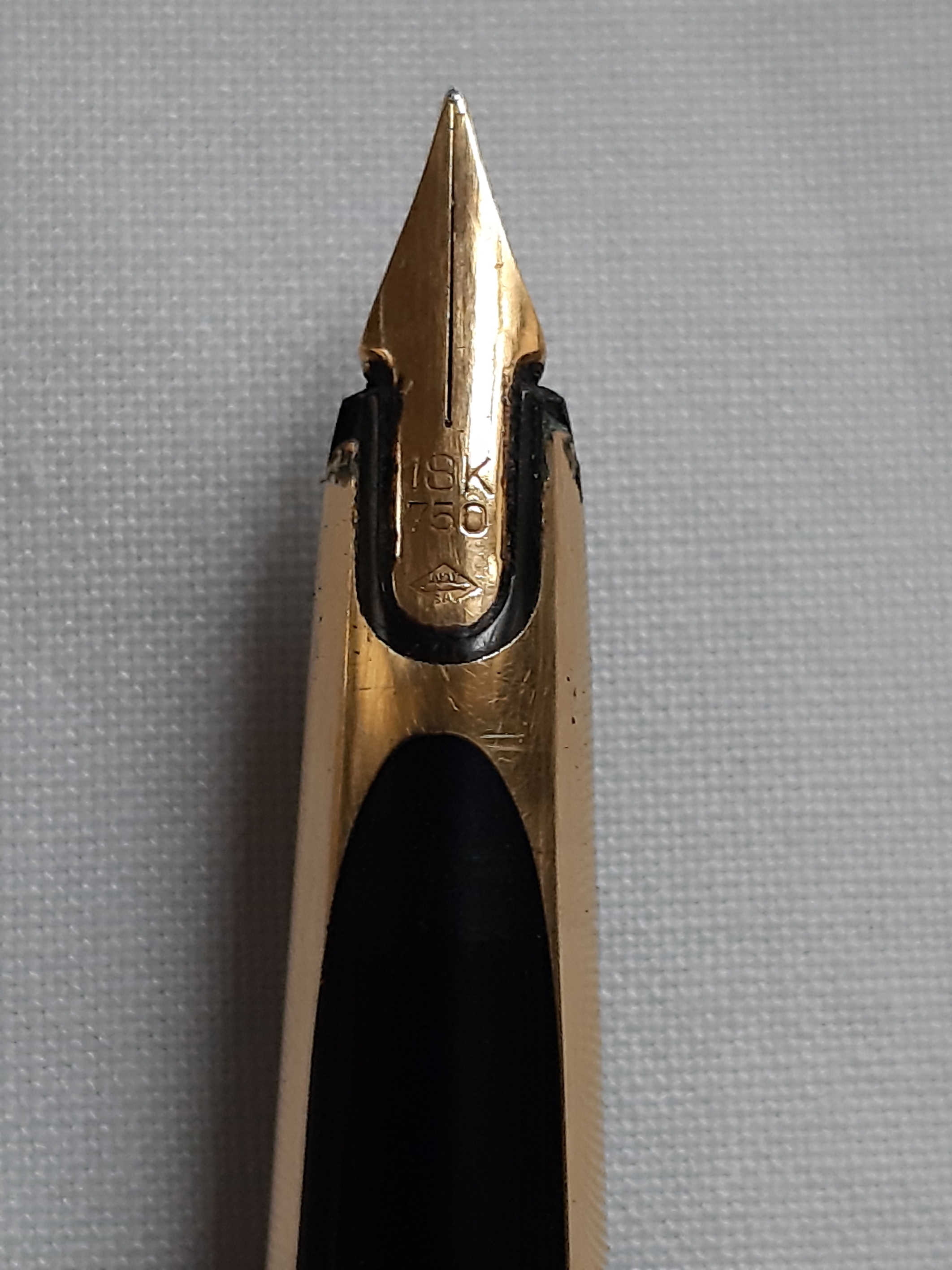 Stylo Plume Waterman En Plaqu Or Des Ann es 80 Plume En Or 18 