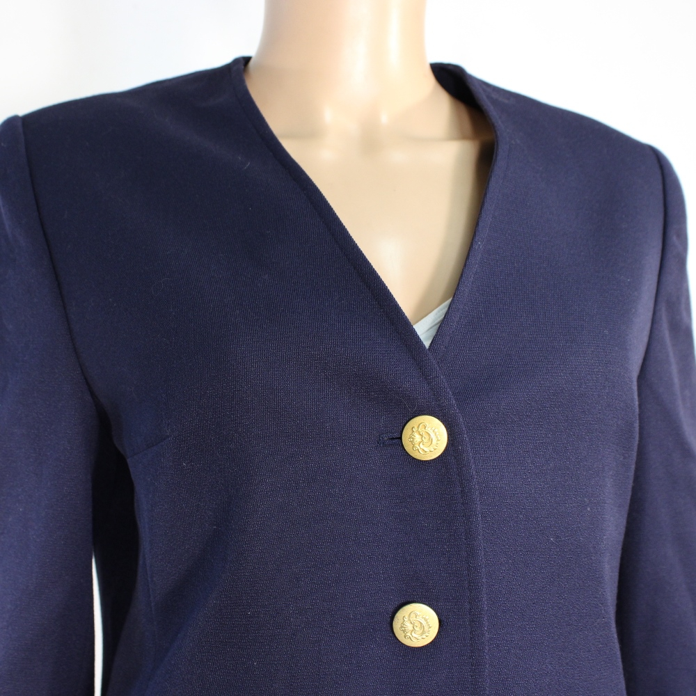 Veste Femme Bleu Marine MARCELLE GRIFFON Taille 40 - Photo 2