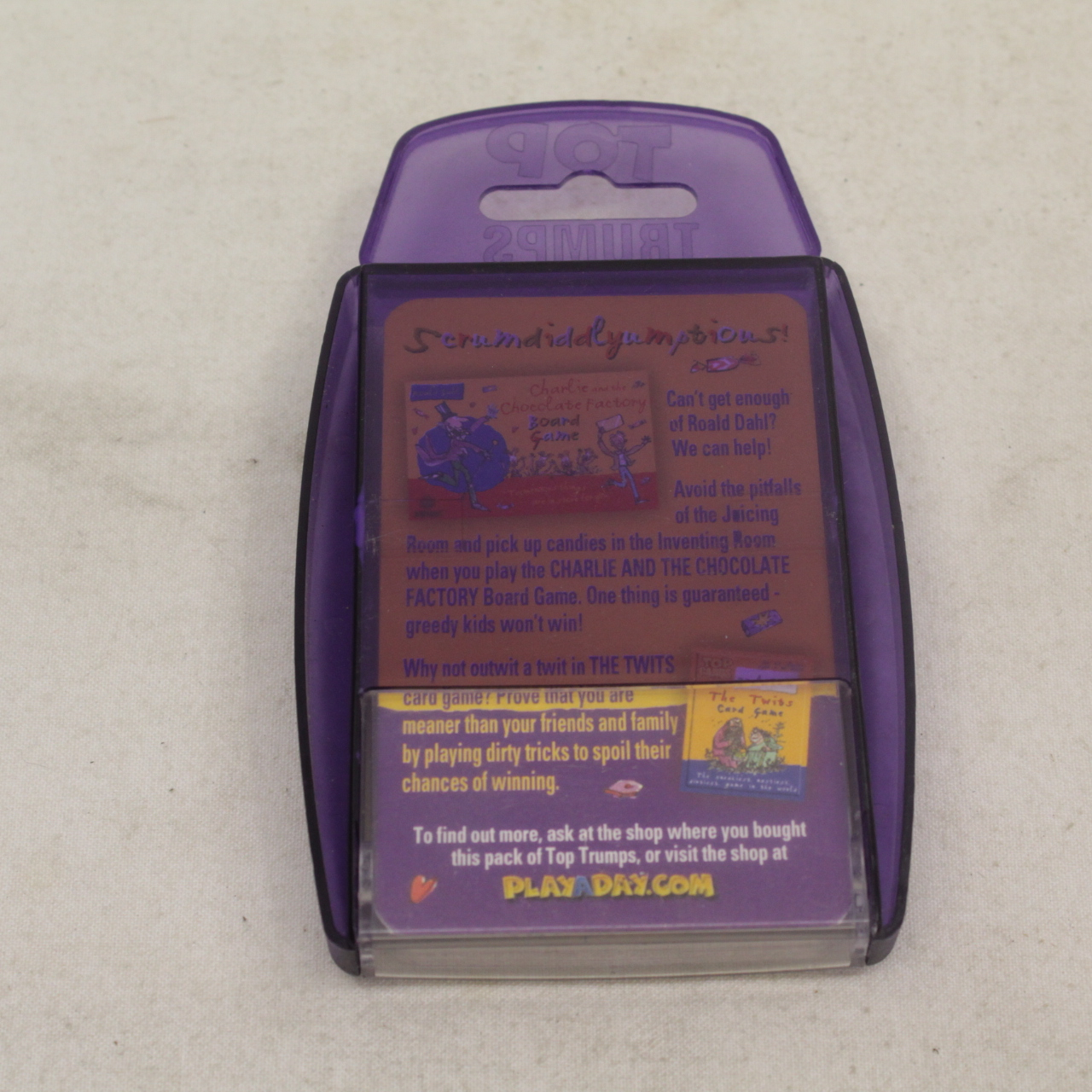 Jeu de carte éducatif Top Trumps specials Roald the world Dahl  État correct - Vue 2 - 