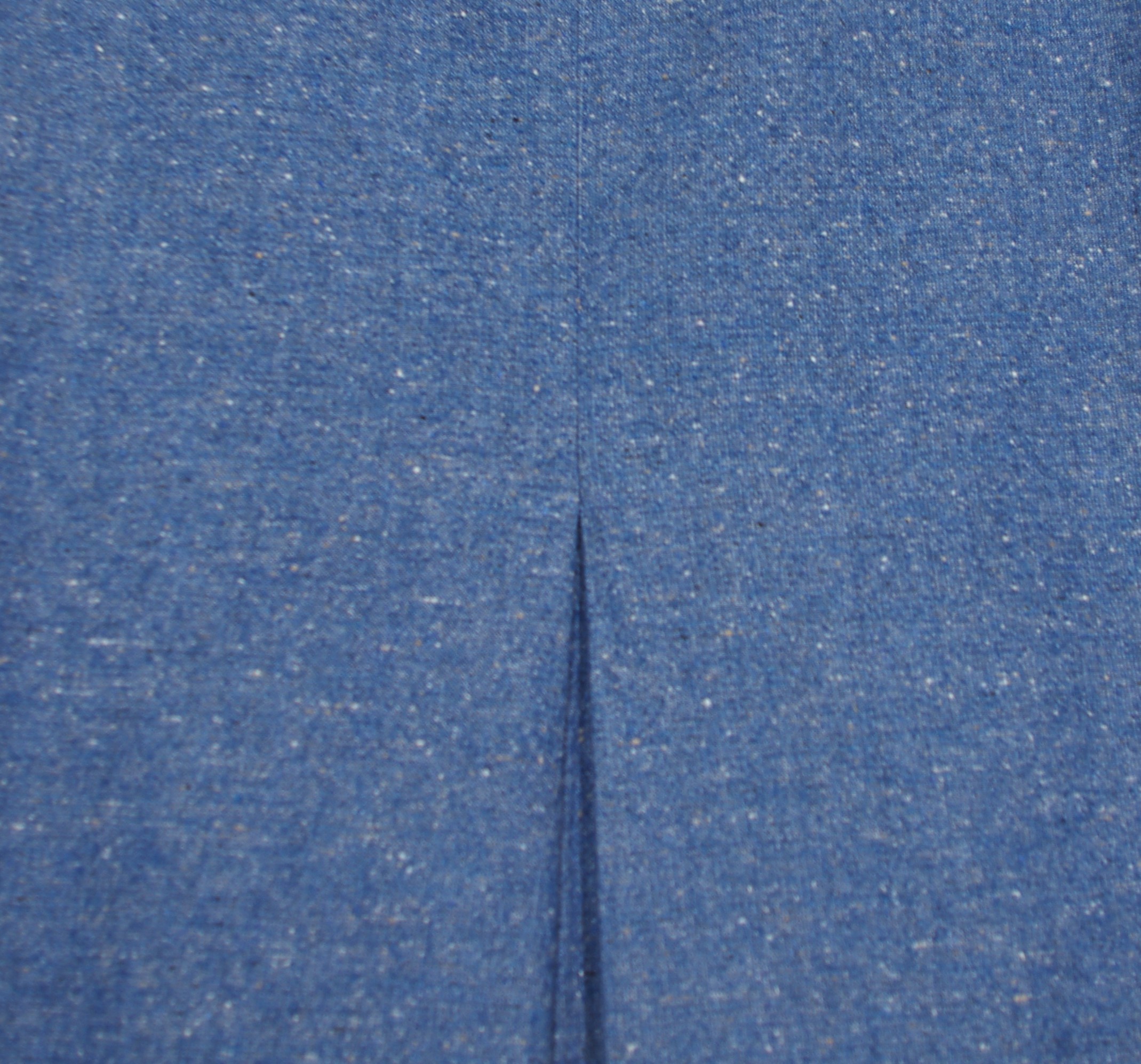 Jupe Richard Nicoll -34 - bleu chiné brillant vintage - Photo 7