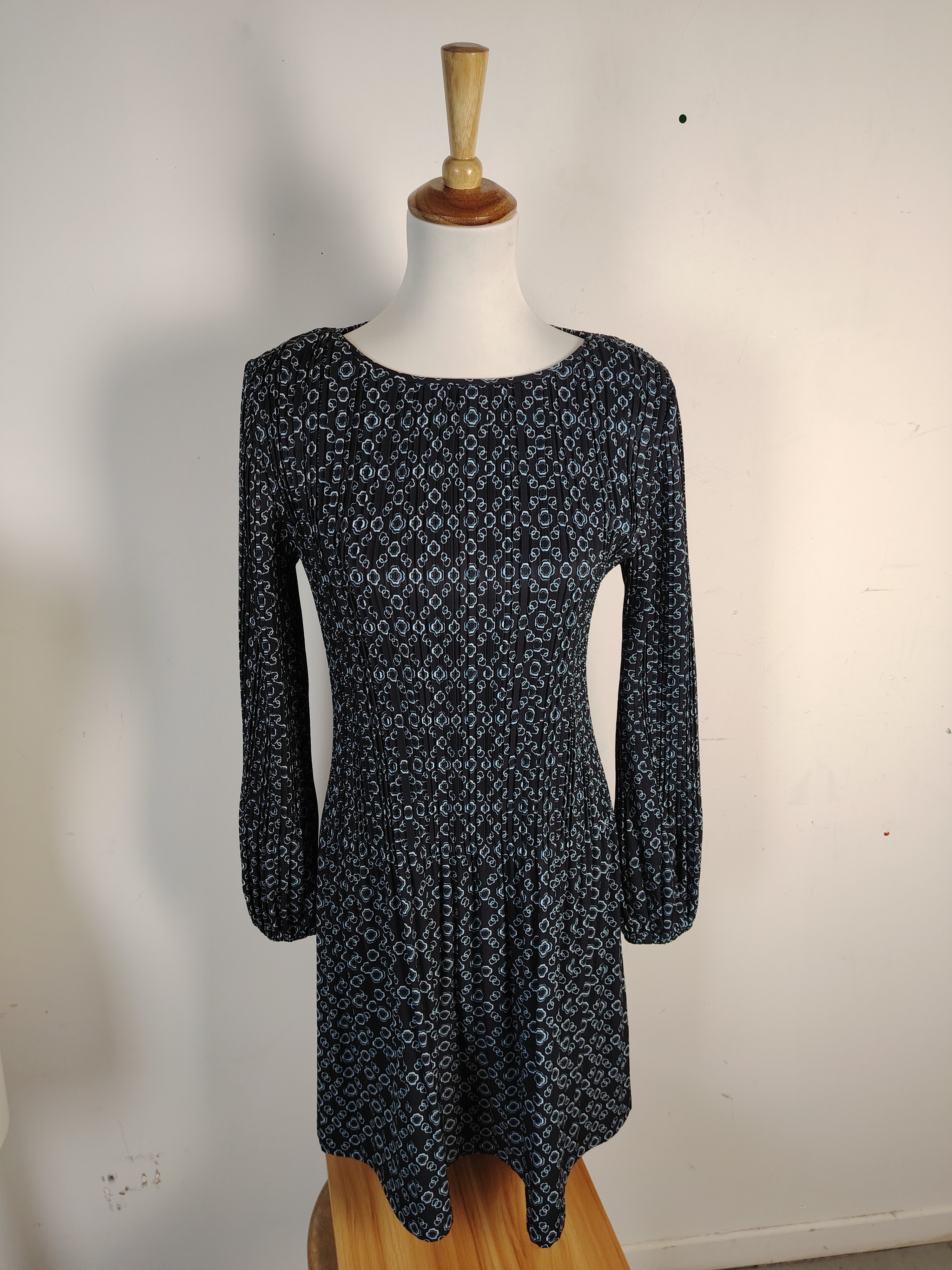 Maje robe blouson manches longues encolure bateau - Taille 40/L - Photo 7