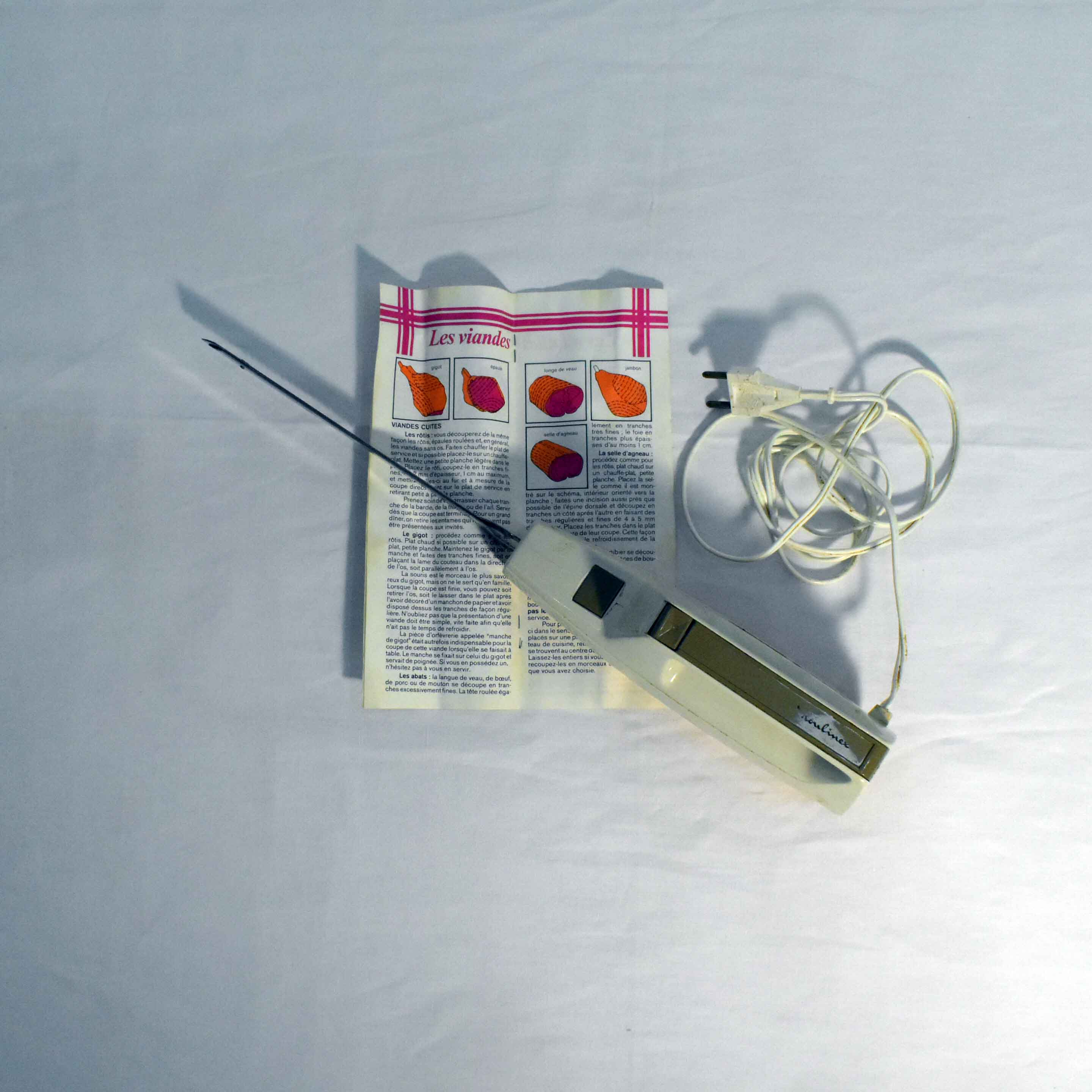 Couteau Electrique Moulinex® Type 246 - Boite Complète - Bon état - Photo 5