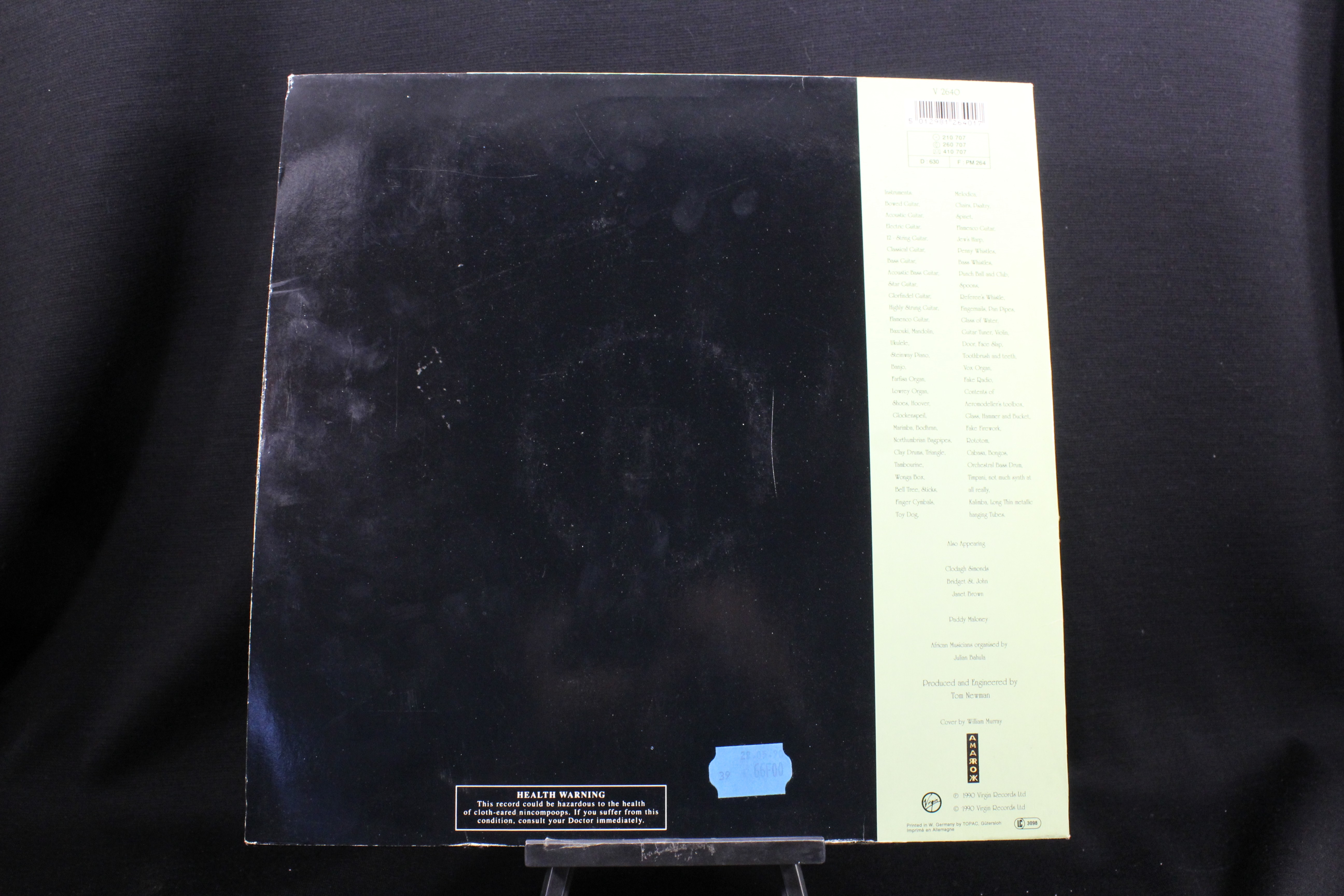 Voir photo 2 de Vinyle 33T Mike Oldfield / Amarok - Virgin 1990 Vinyle 33T Mike Oldfield / Amarok - Virgin 1990 - Vue 2 -
